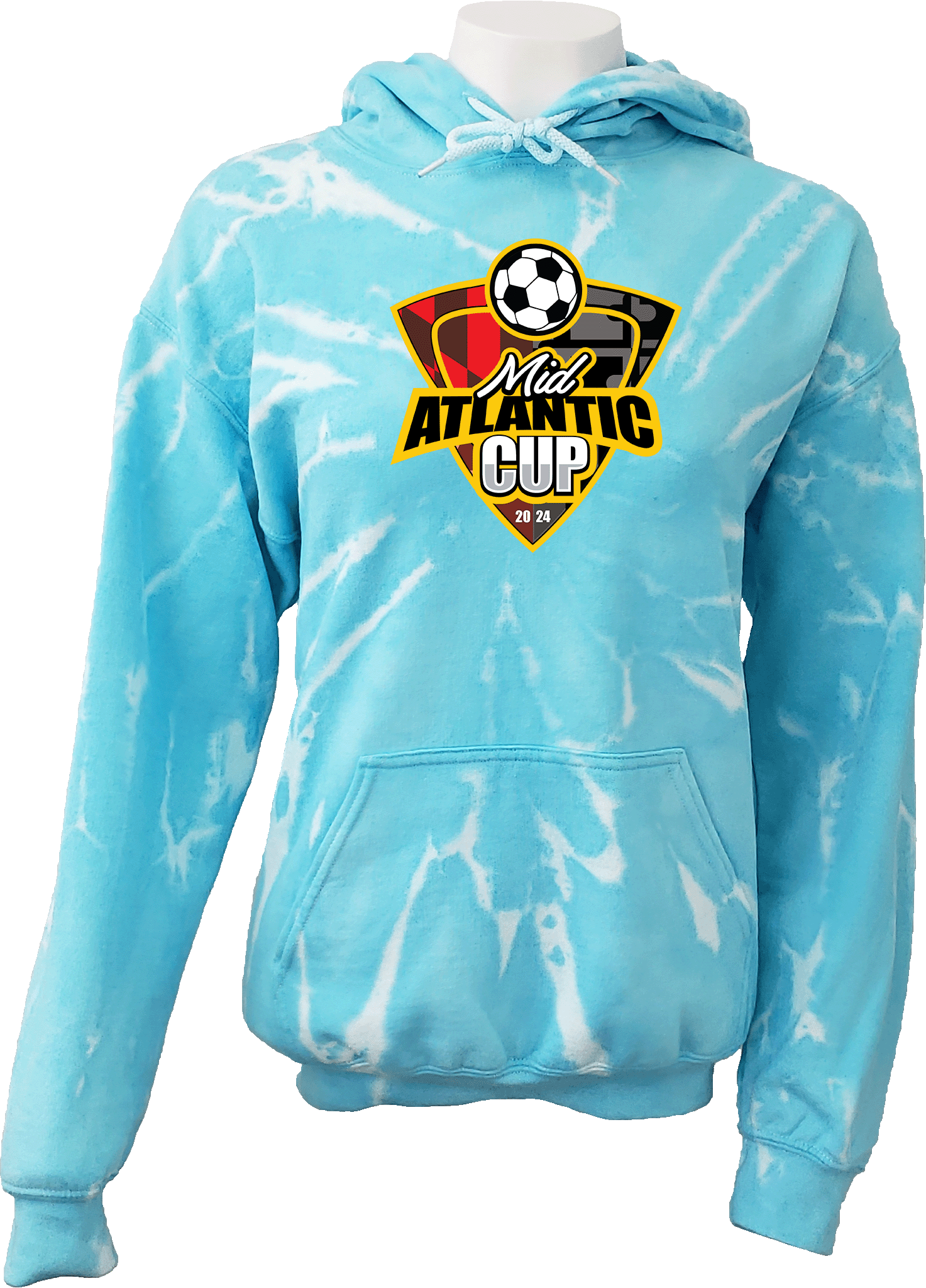 Tie-Dye Hoodies - 2024 Mid-Atlantic Cup