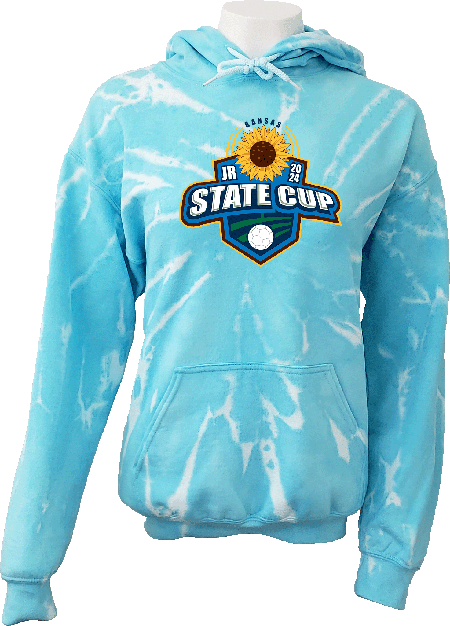 Tie-Dye Hoodies - 2024 USYS KS Jr State Cup