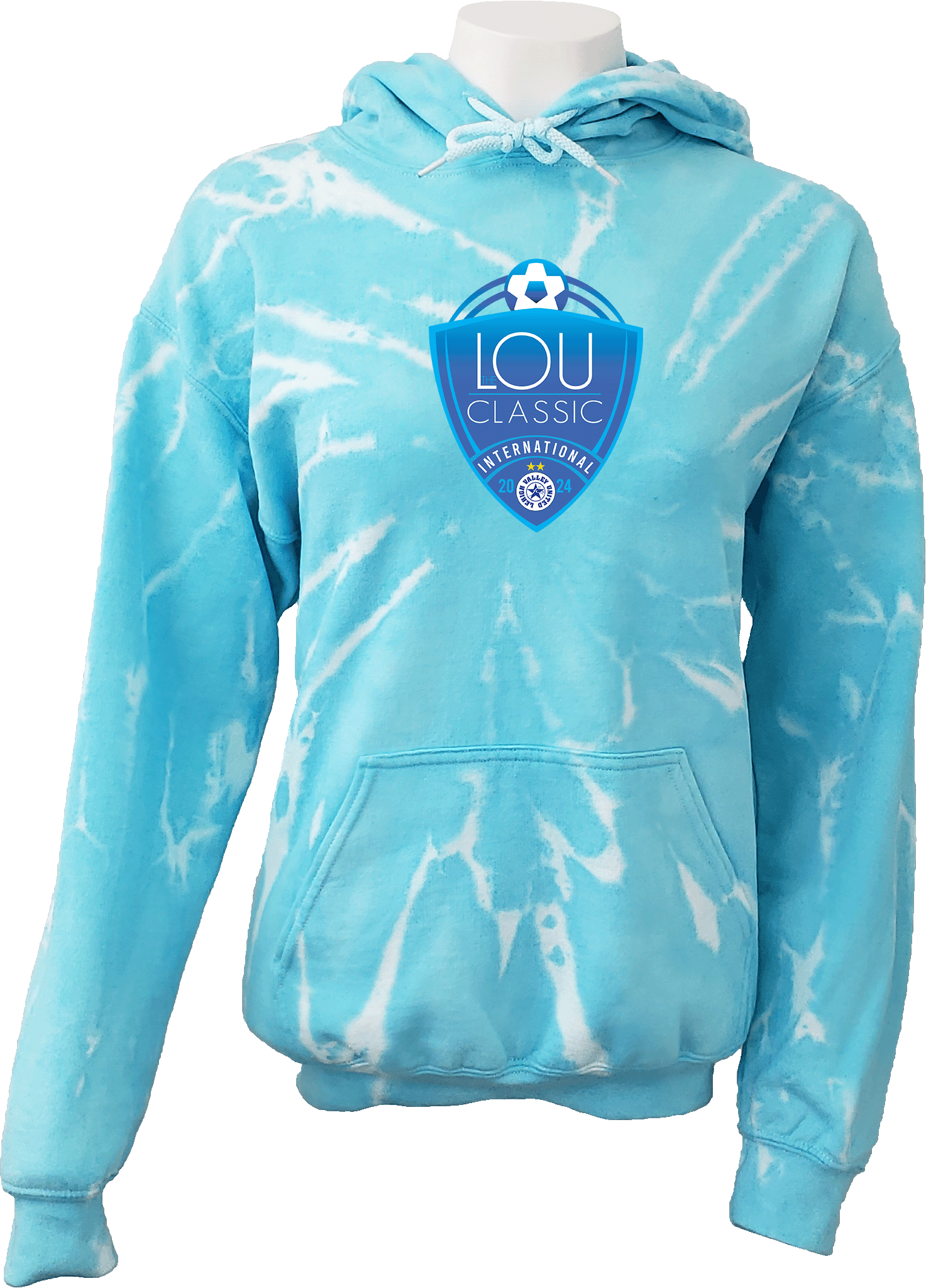 Tie-Dye Hoodies - 2024 The Lou Ramos International Classic - Blue