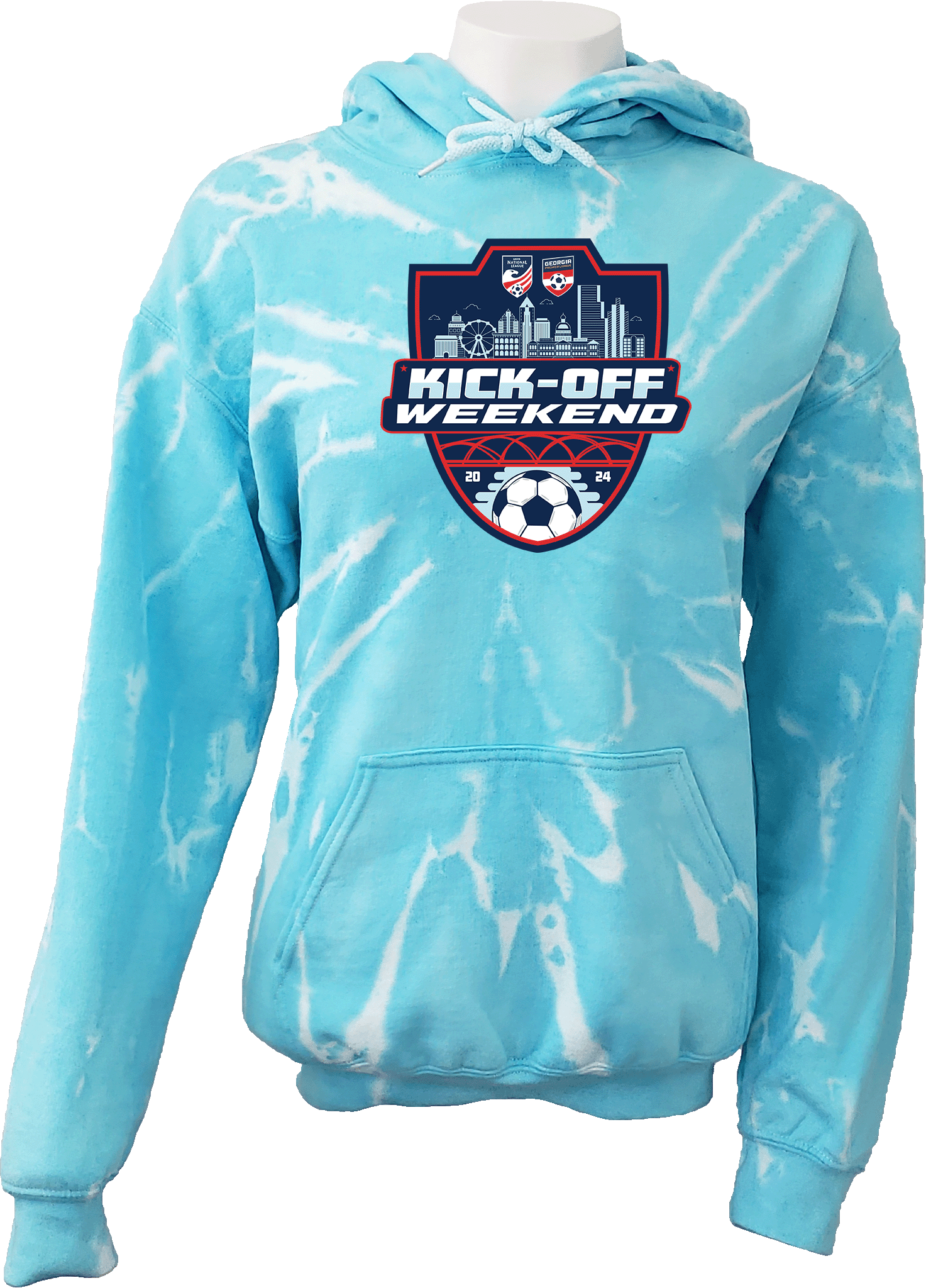 Tie-Dye Hoodies - 2024 Kick-Off Weekend