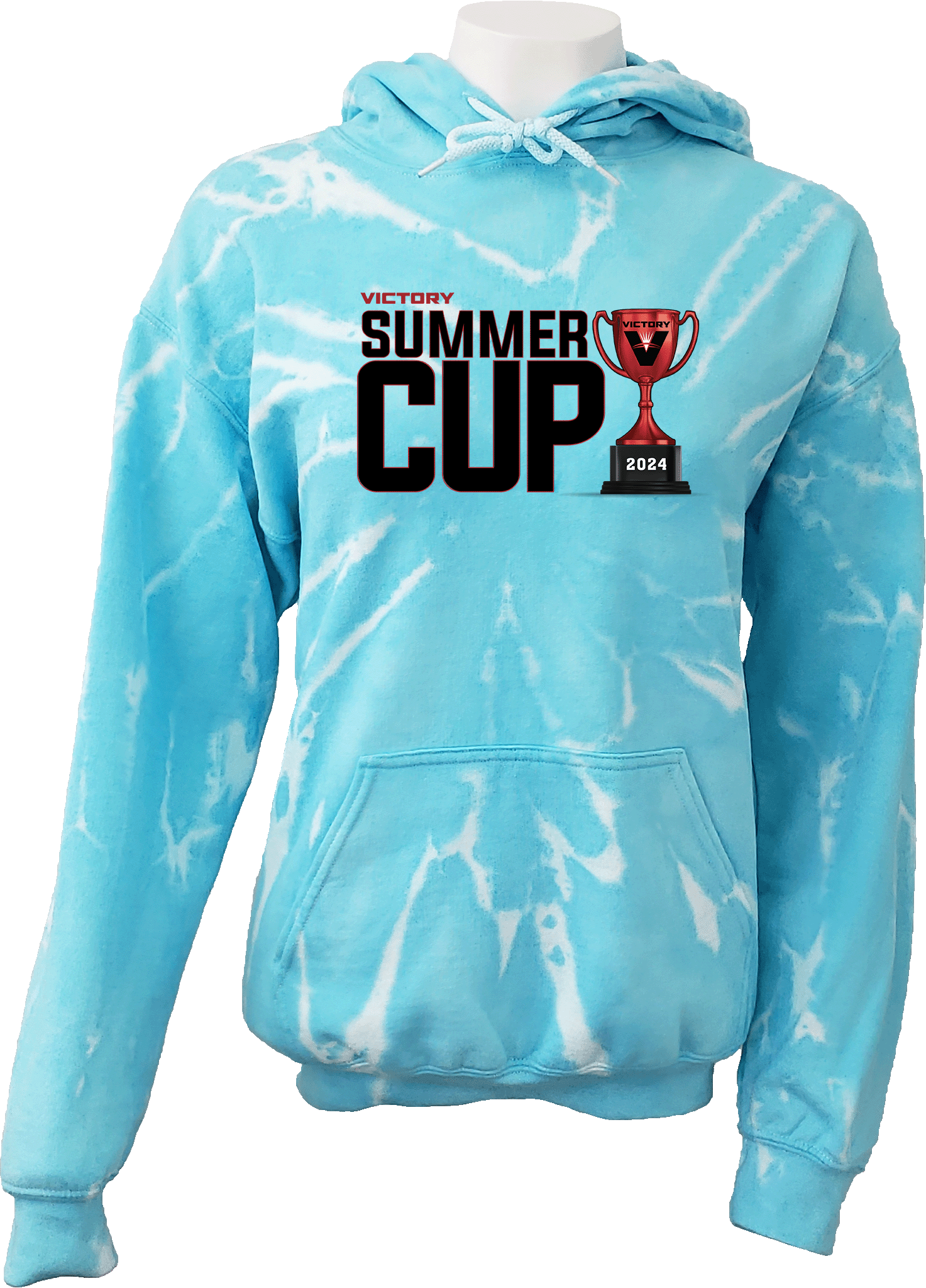 Tie-Dye Hoodies - 2024 Victory Summer Cup