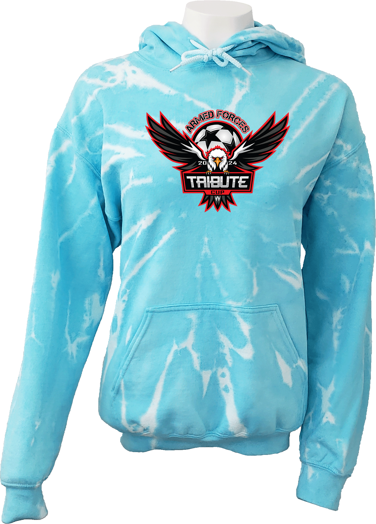 Tie-Dye Hoodies - 2024 Armed Forces Tribute Cup