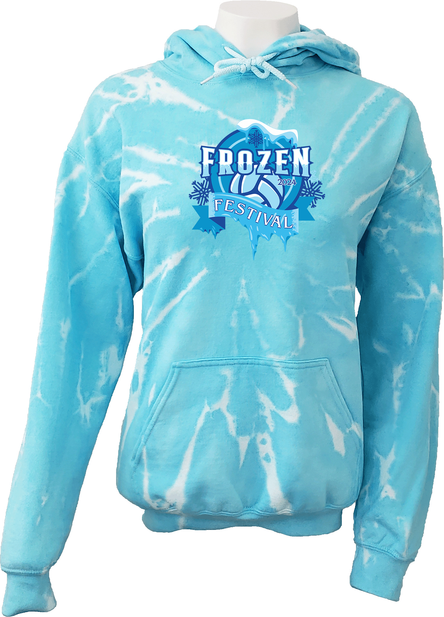 Tie-Dye Hoodies - 2024 Frozen Festival