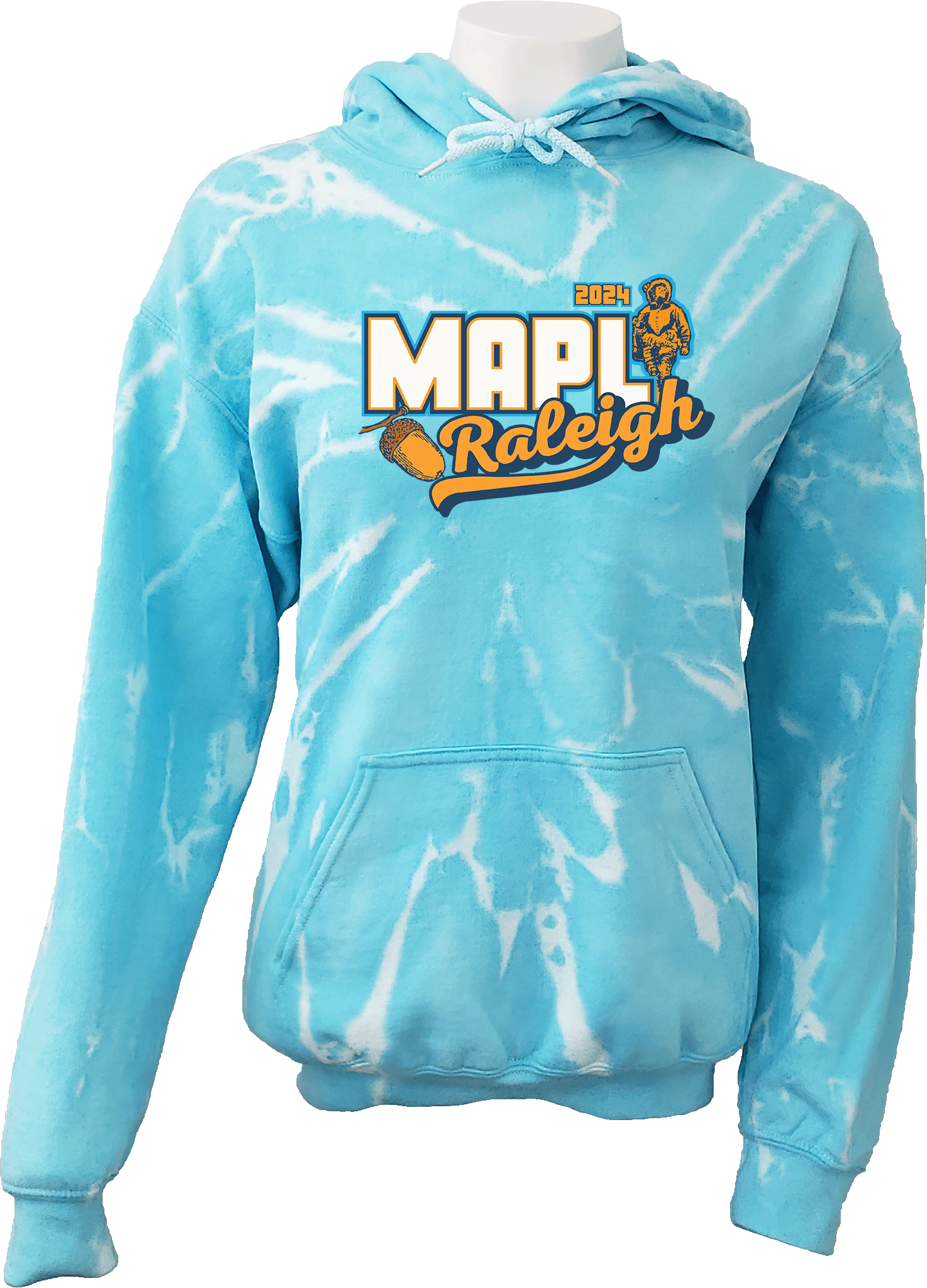 Tie-Dye Hoodies - 2024 MAPL Raleigh