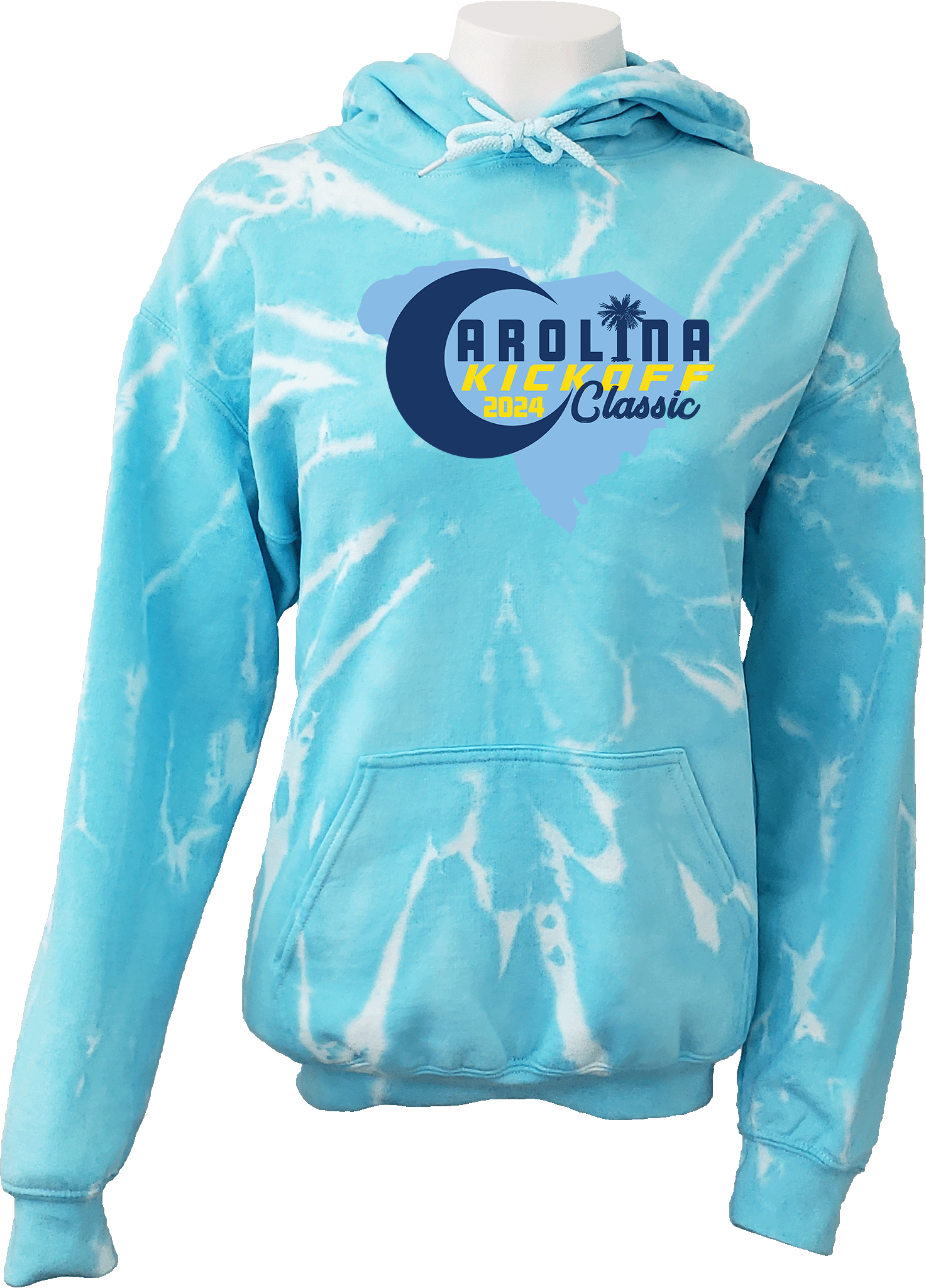 Tie-Dye Hoodies - 2024 Carolina Kickoff Classic