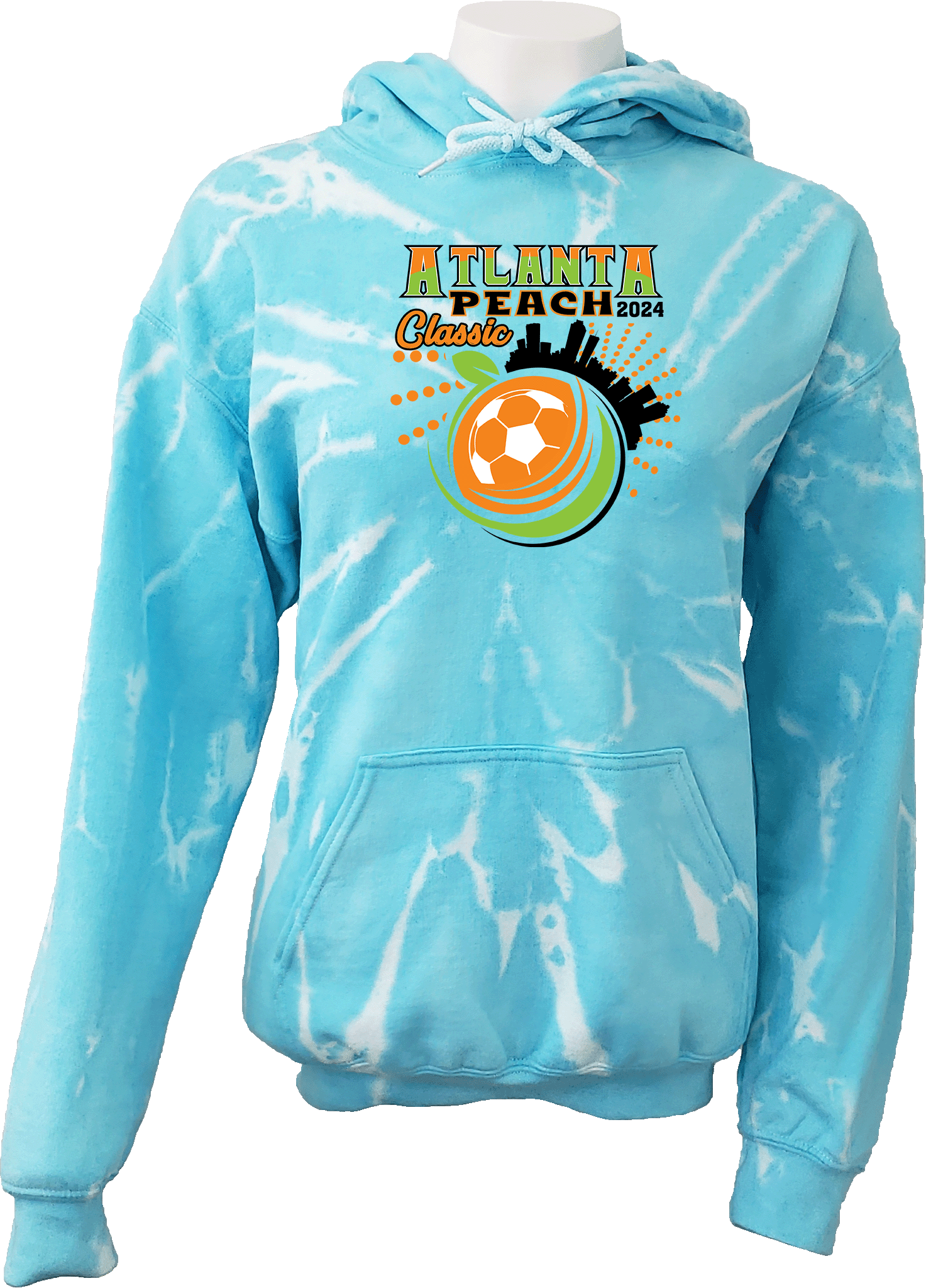 Tie-Dye Hoodies - 2024 Atlanta Peach Classic