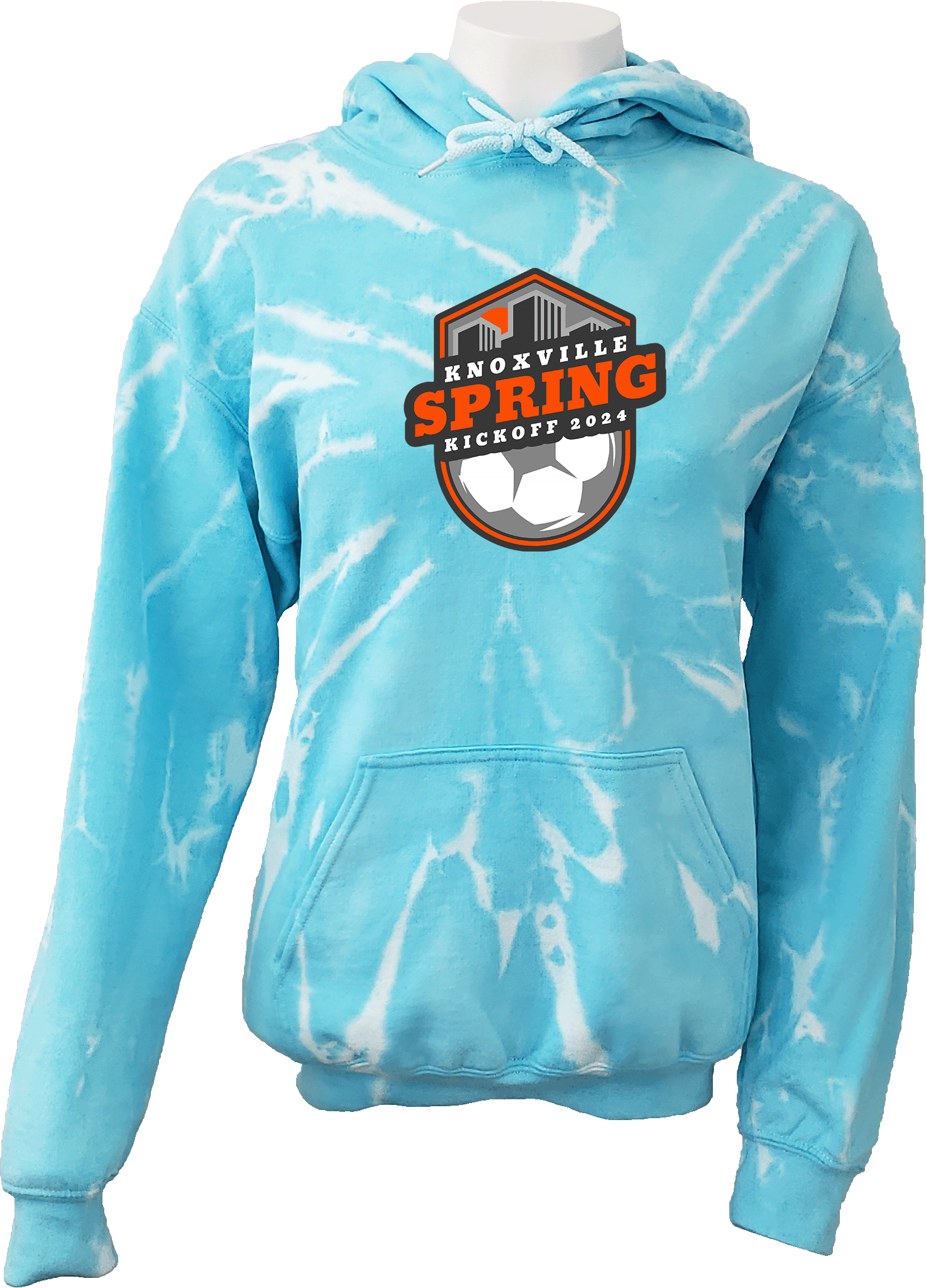 Tie-Dye Hoodies - 2024 Knoxville Spring Kickoff