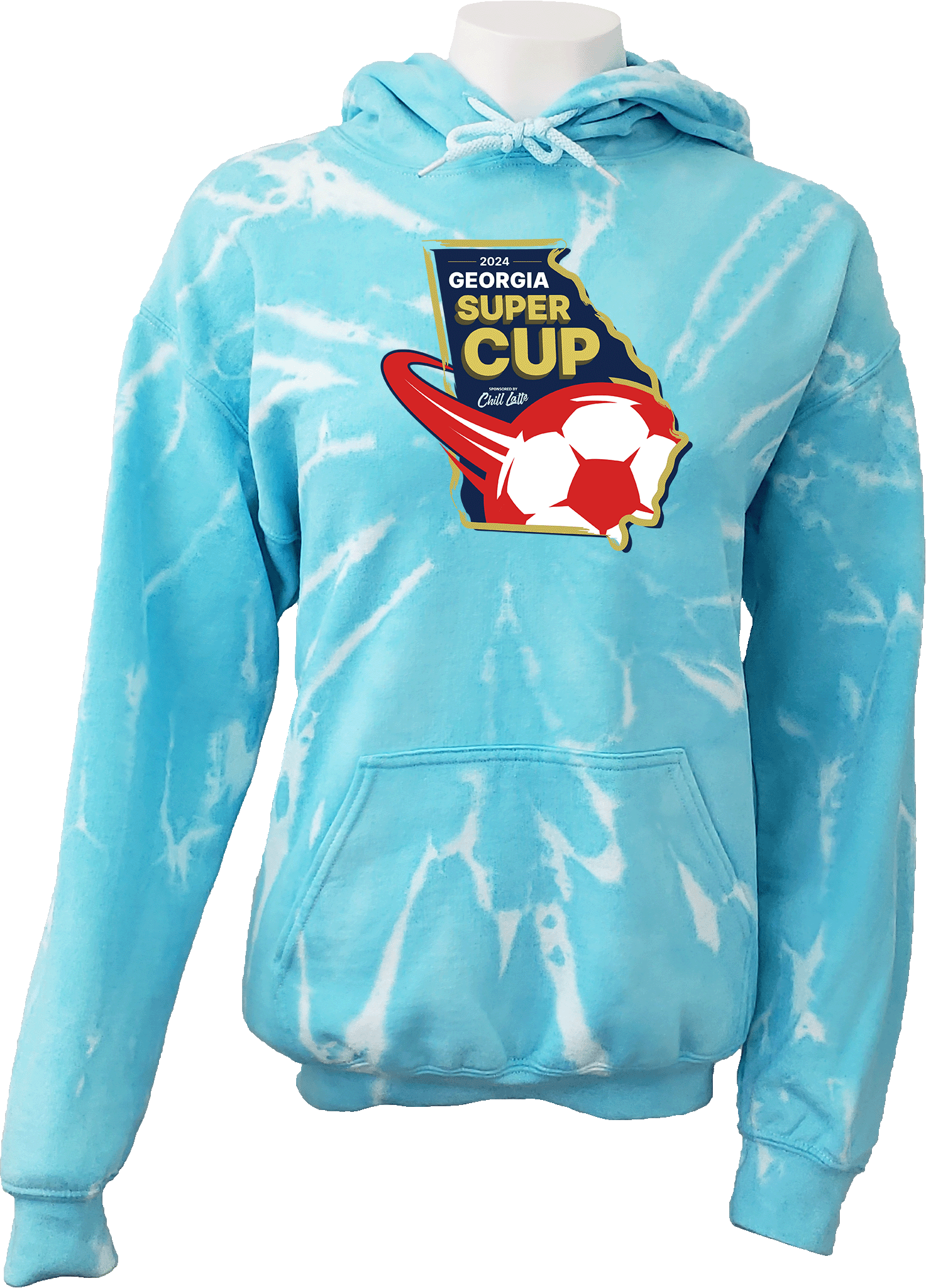 Tie-Dye Hoodies - 2024 Georgia Super Cup