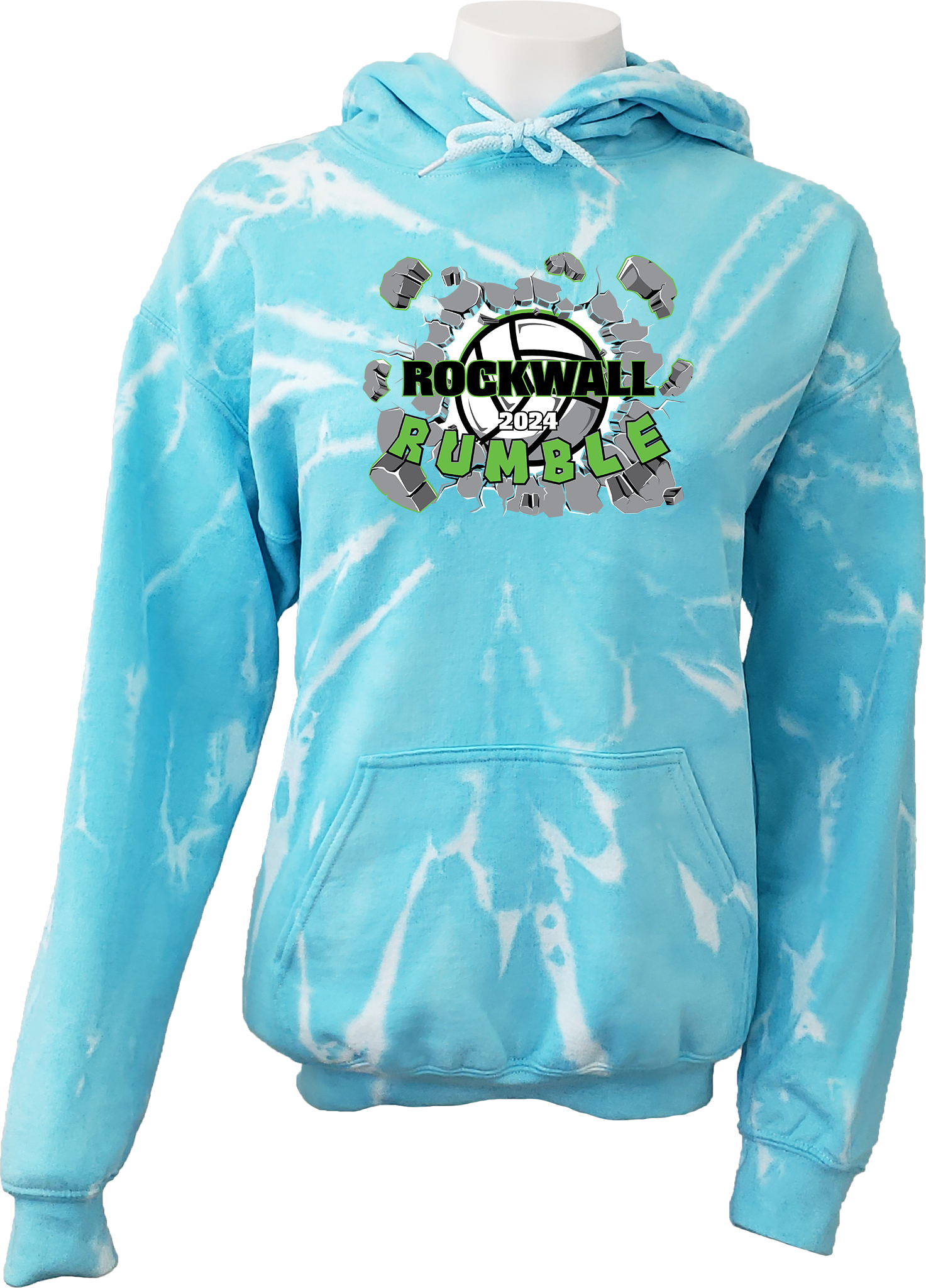 Tie-Dye Hoodies - 2024 Rockwall Rumble