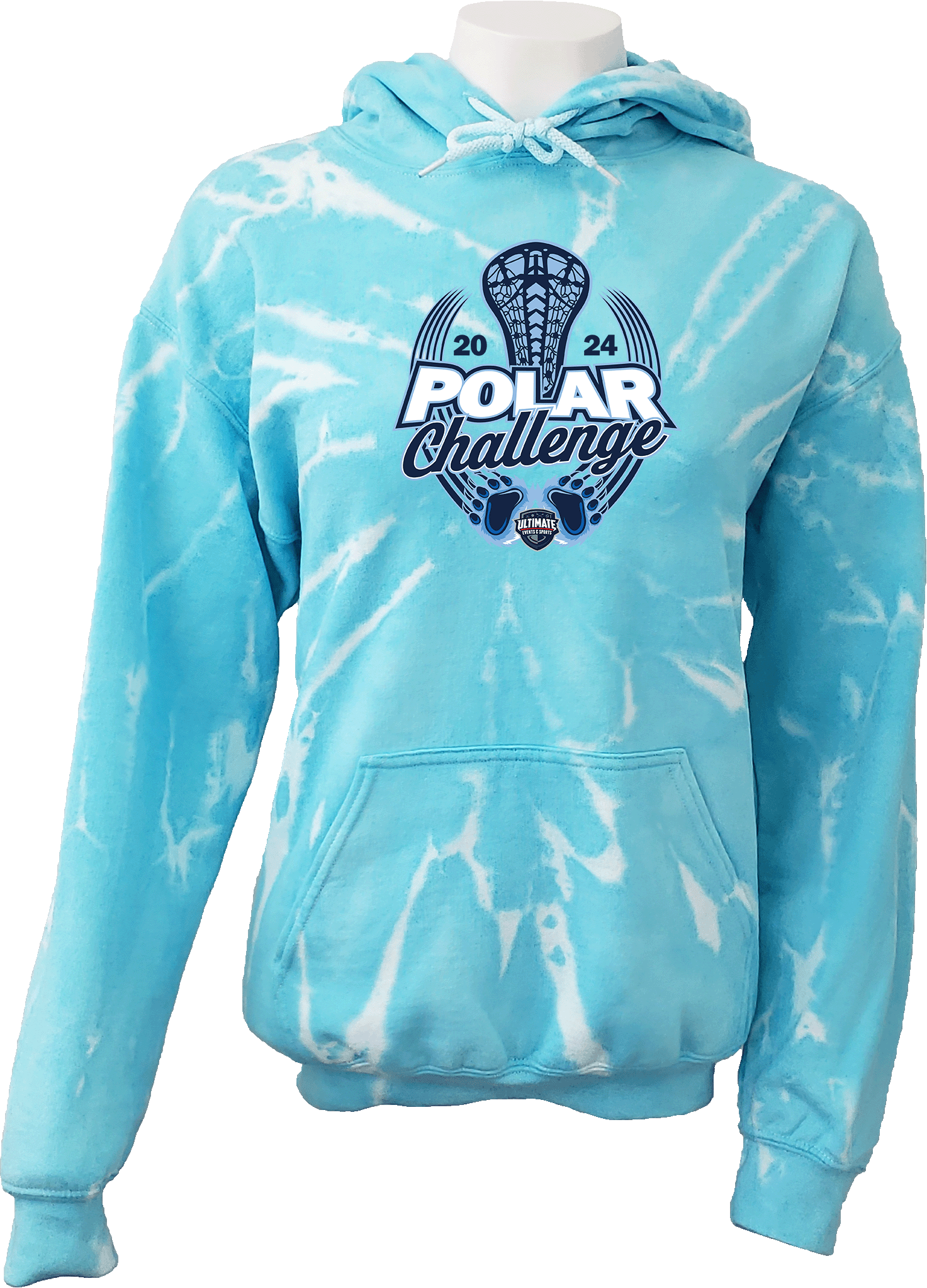 Tie-Dye Hoodies - 2024 Polar Challenge