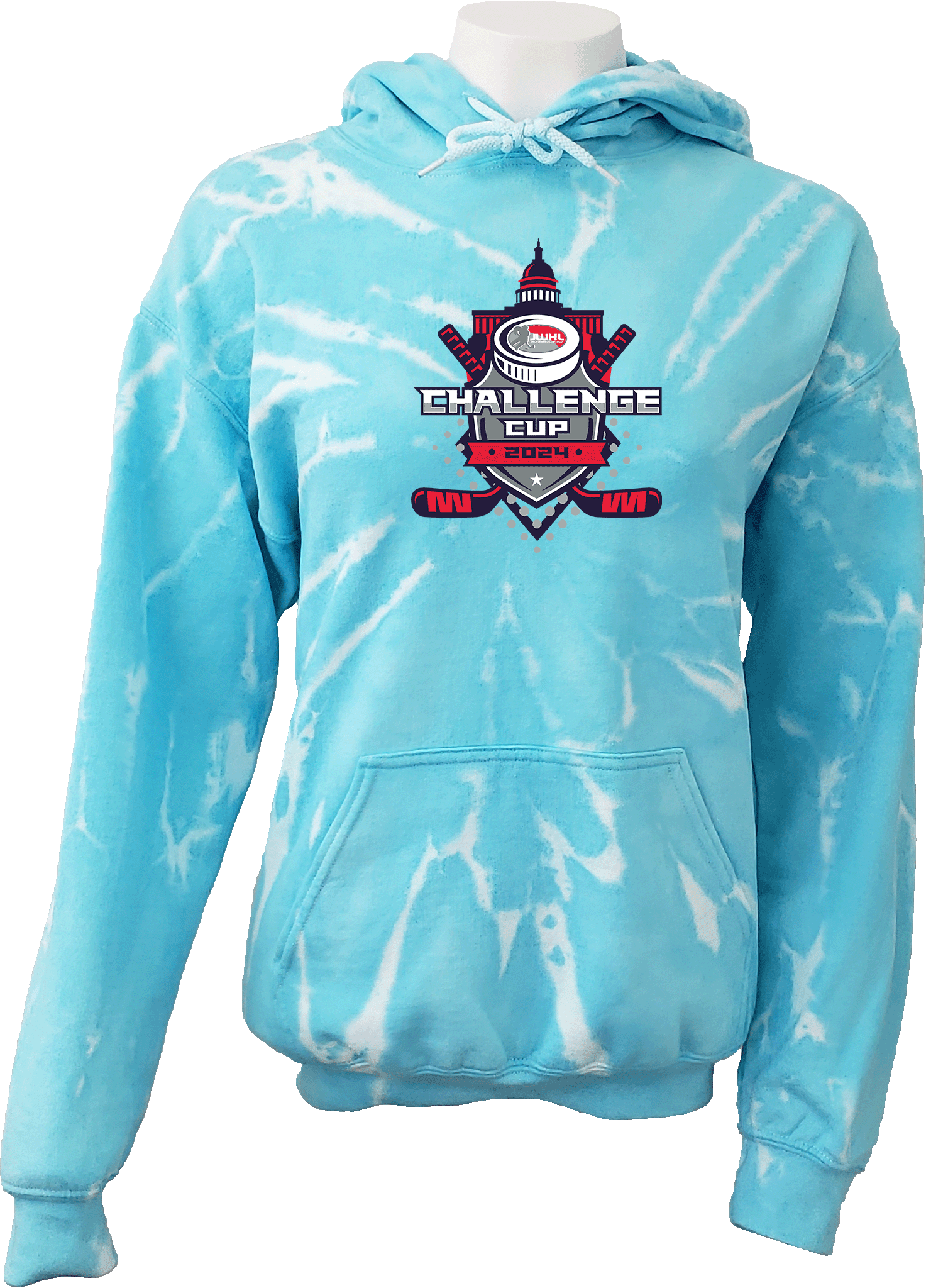 Tie-Dye Hoodies - 2024 JWHL Challenge Cup