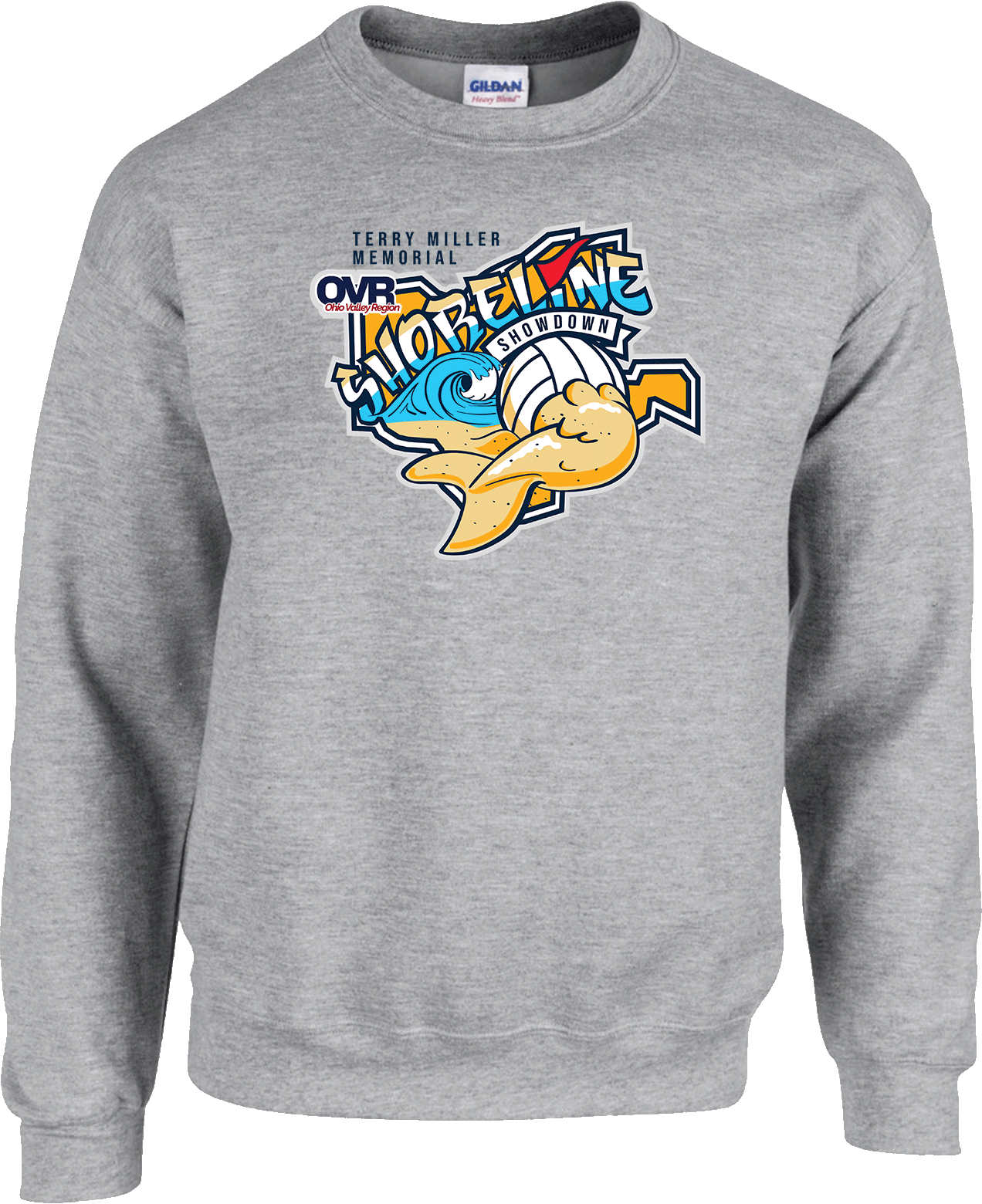 Crew Sweatershirt - 2024 Shoreline Showdown OVR Volleyball Tournament