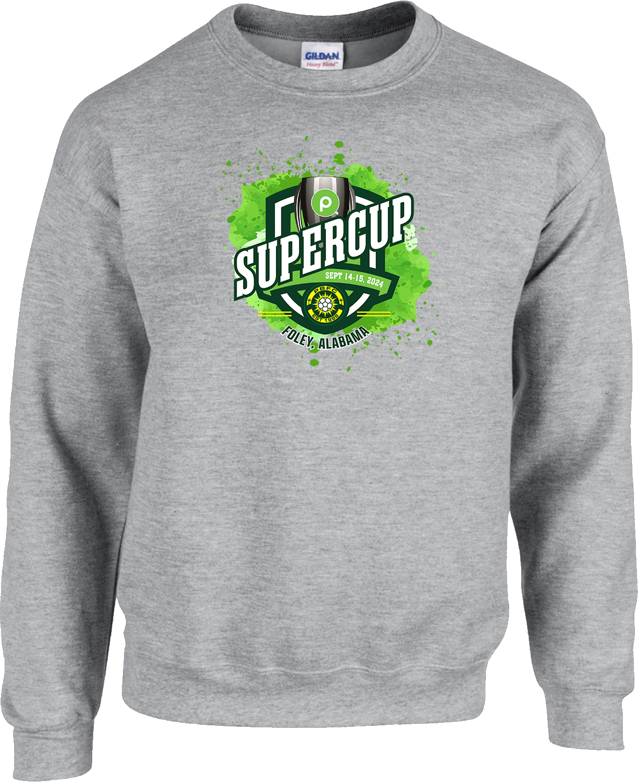 Crew Sweatershirt - 2024 Publix SuperCup (Boys) - Green