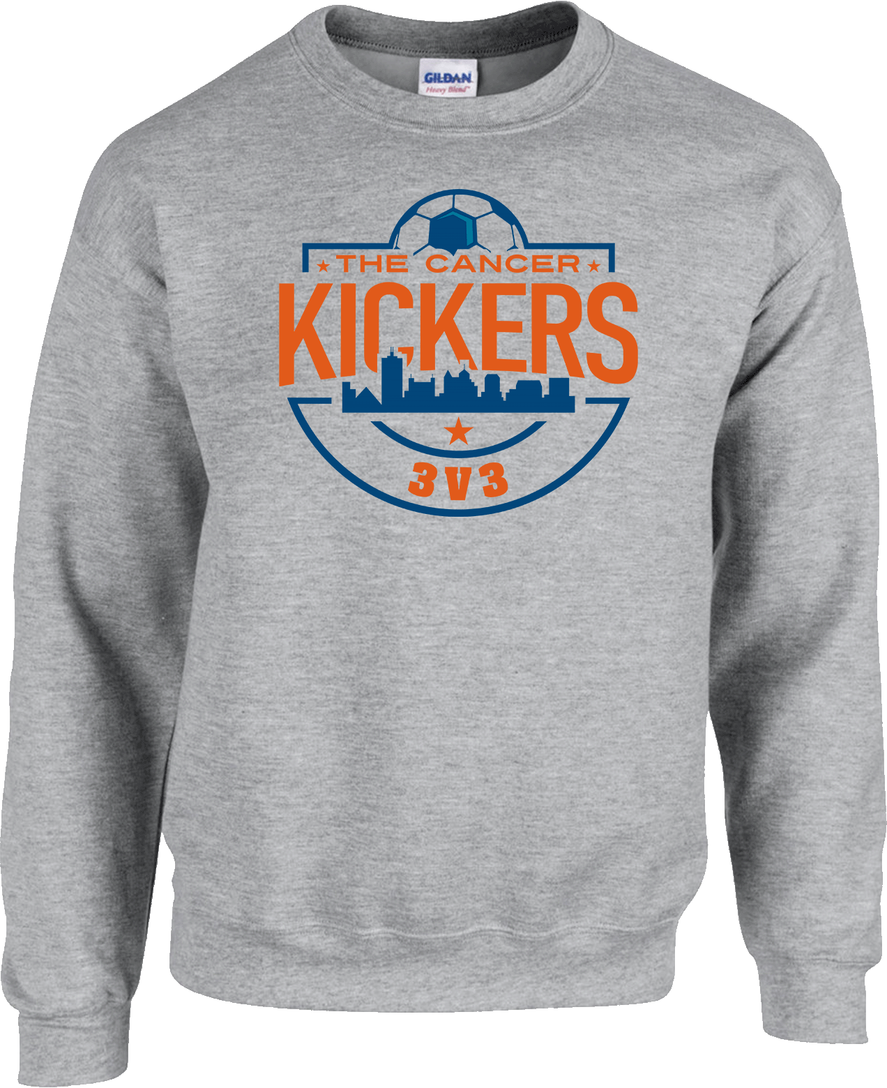 Crew Sweatershirt - 2024 The Cancer Kickers 3V3