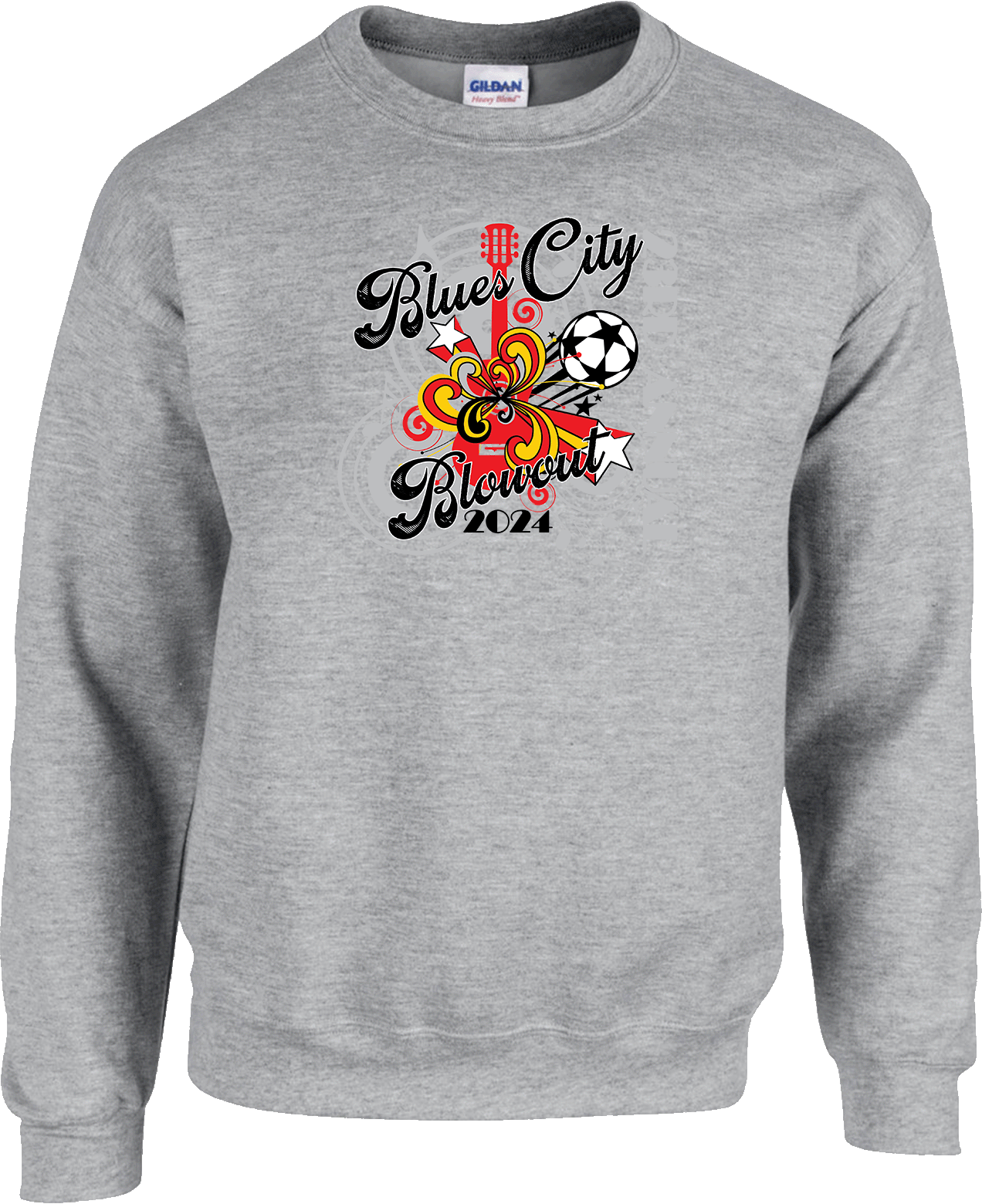 Crew Sweatershirt - 2024 23rd Annual Blues City Blowout