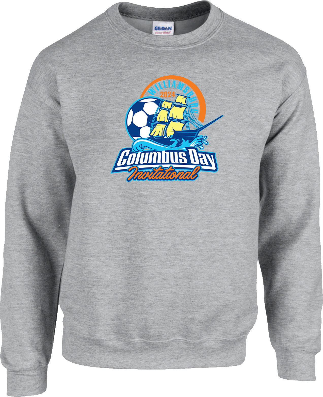 Crew Sweatershirt - 2024 Williamsburg Columbus Day Invitational