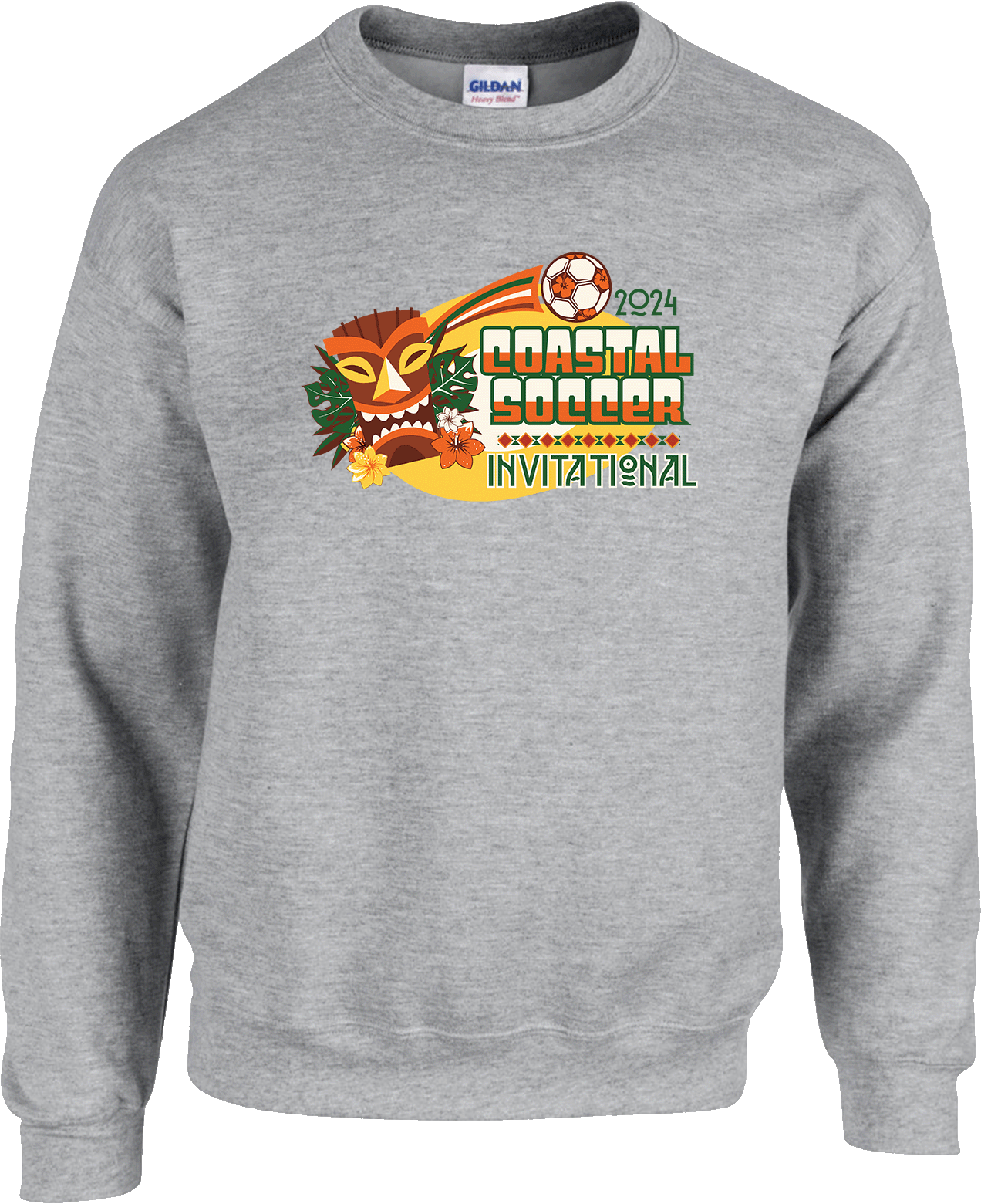 Crew Sweatershirt - 2024 Coastal Soccer Invitational