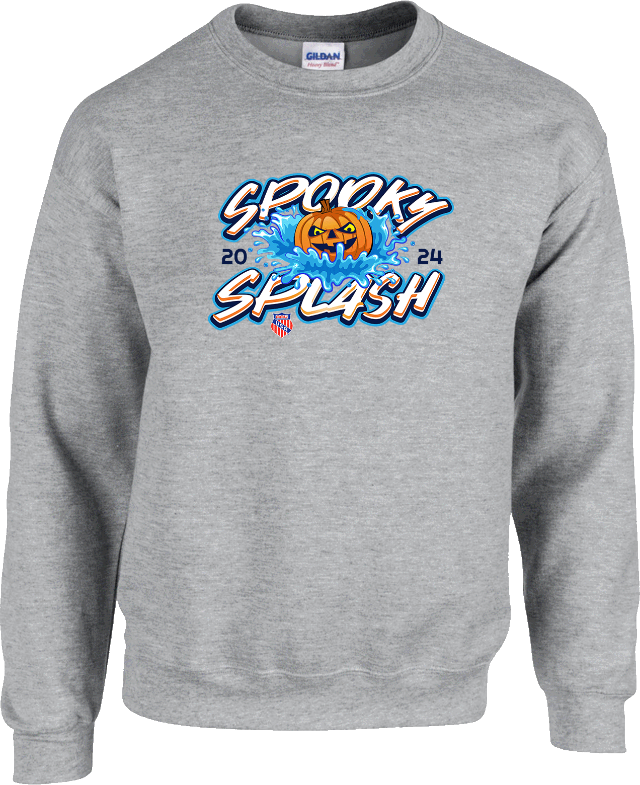 Crew Sweatershirt - 2024 AAU Spooky Splash