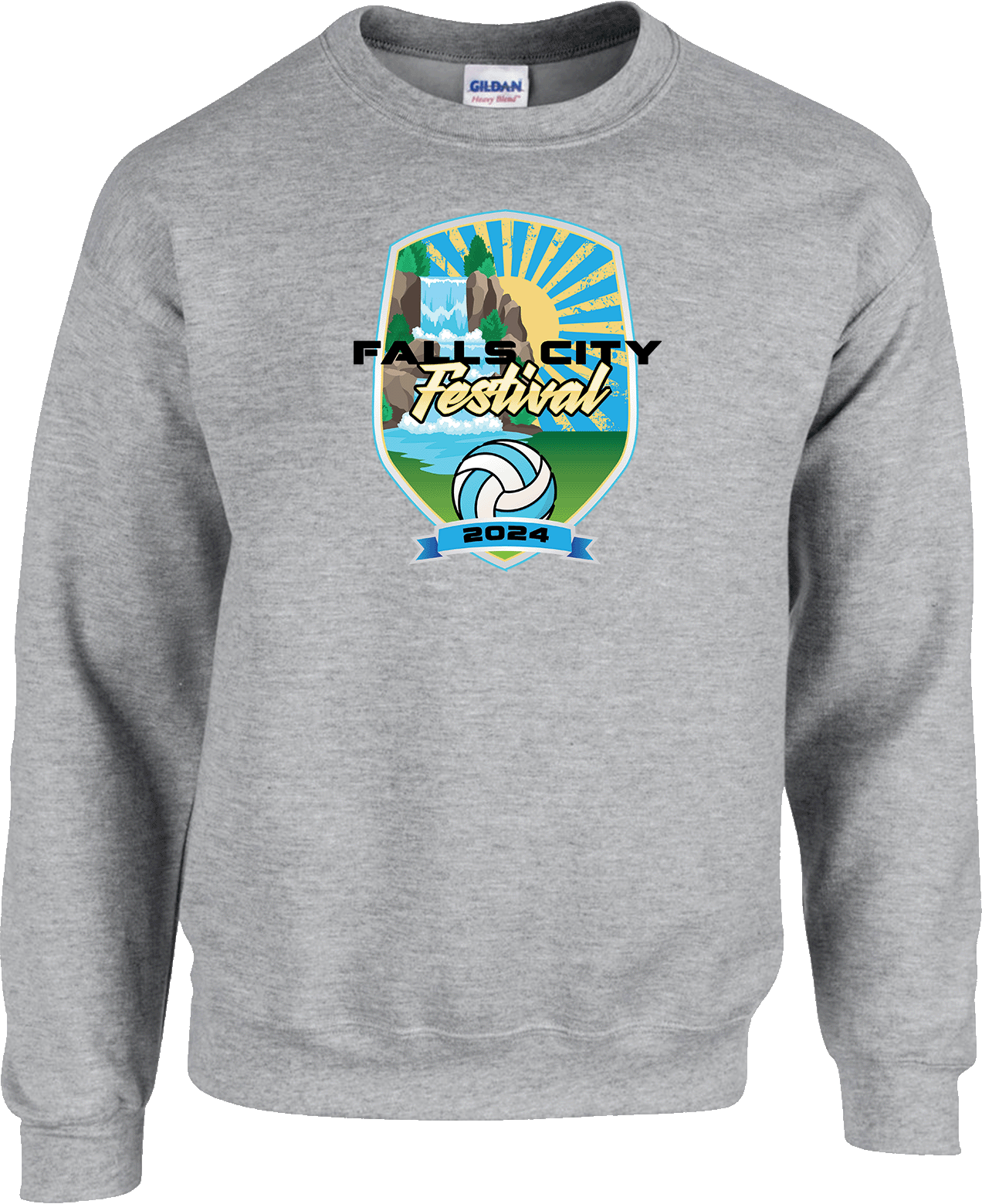 Crew Sweatershirt - 2024 Falls City Festival