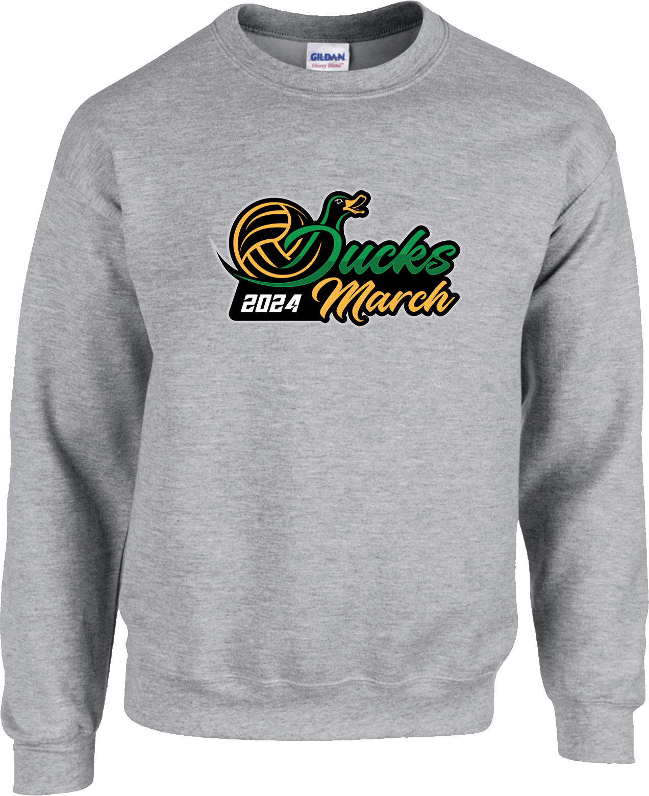 Crew Sweatershirt - 2024 Ducks March