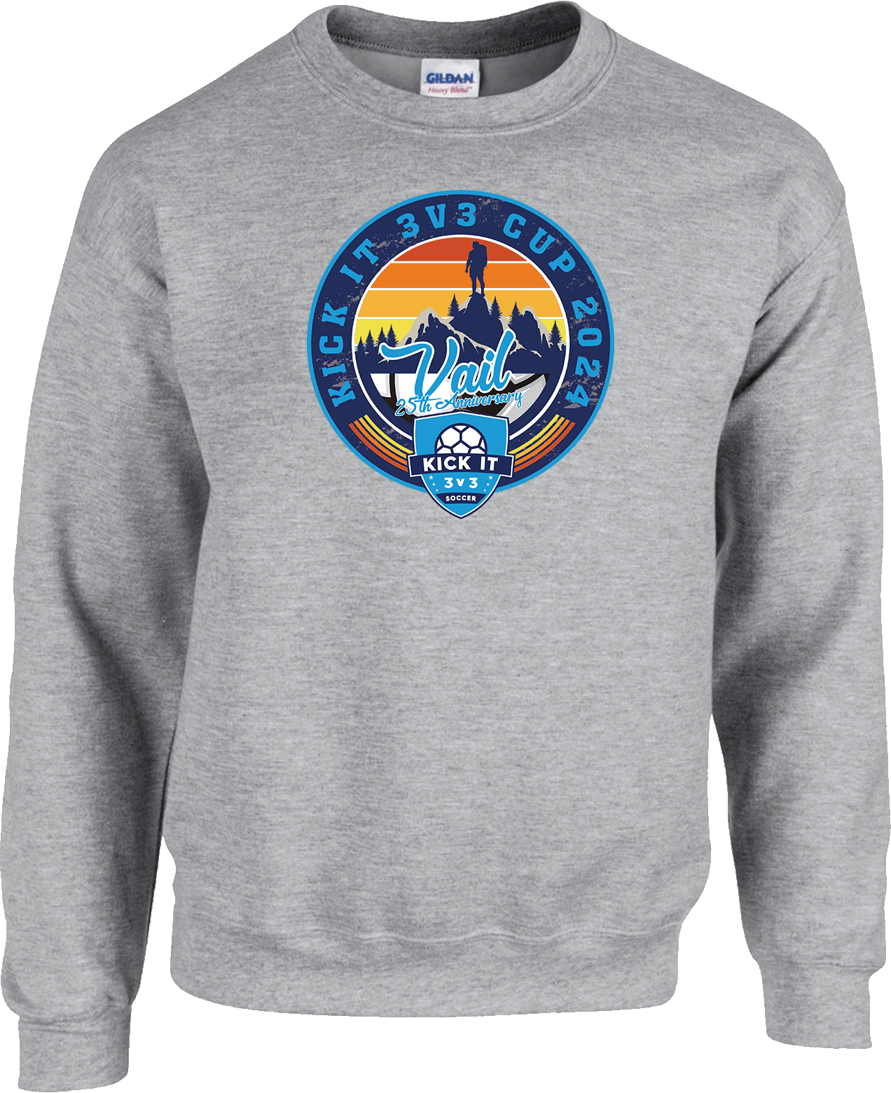 Crew Sweatershirt - 2024 Vail Kick It 3v3 Cup