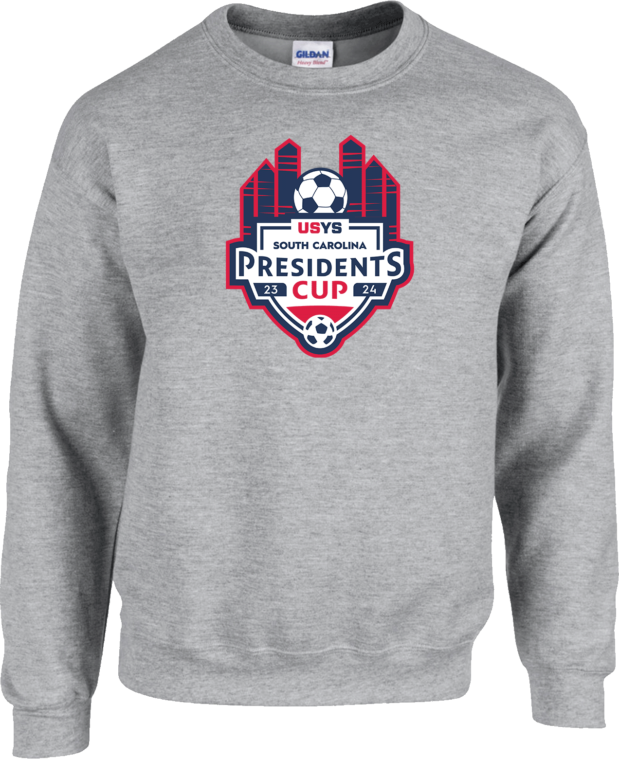 Crew Sweatershirt - 2024 USYS SC Presidents Cup Spring