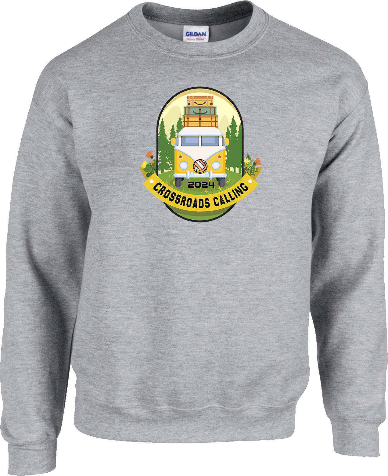 Crew Sweatershirt - 2024 Crossroads Calling