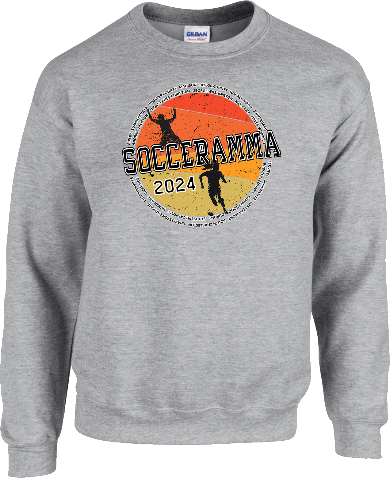 Crew Sweatershirt - 2024 Middle School Socceramma