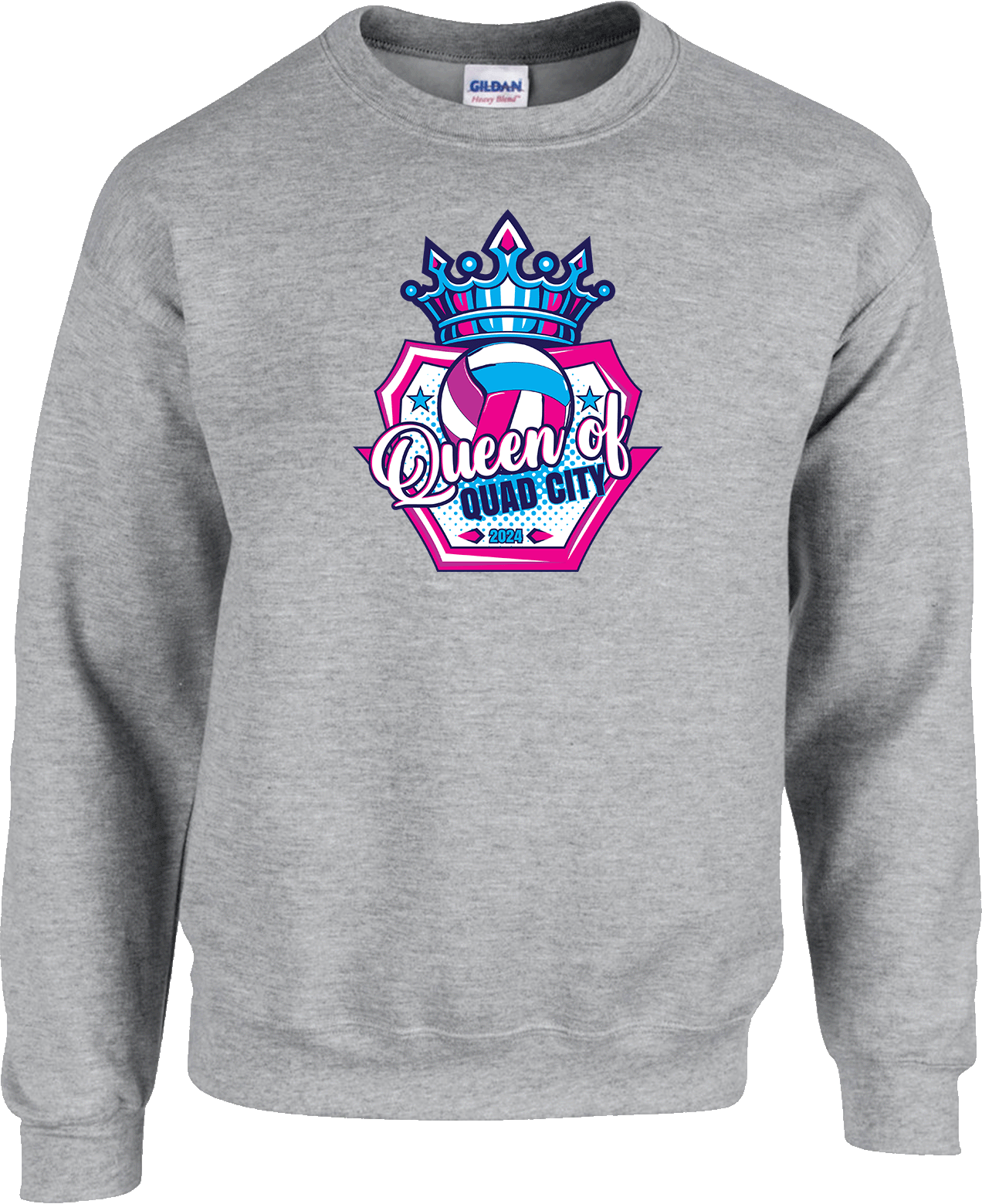 Crew Sweatershirt - 2024 Queen Of Quad City