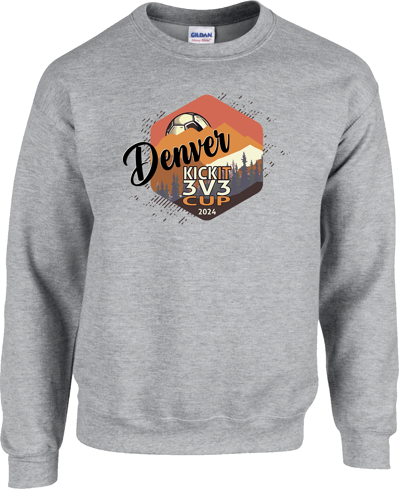 Crew Sweatershirt - 2024 Denver Kick It 3v3 Cup