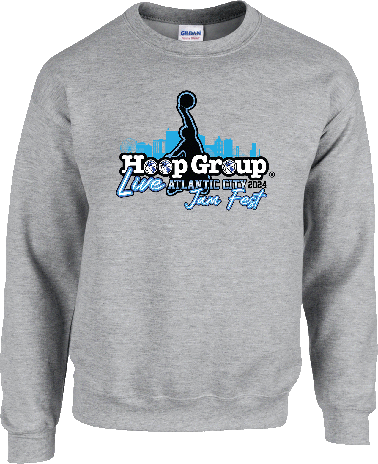 Crew Sweatershirt - 2024 LIVE Atlantic City Jam Fest