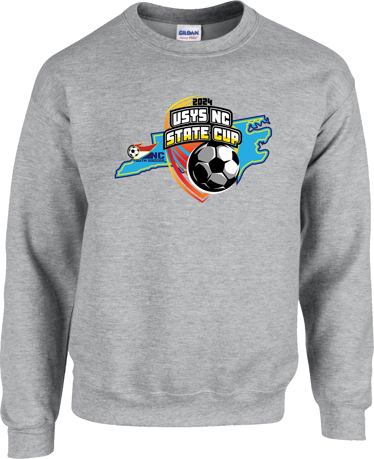 Crew Sweatershirt - 2024 USYS NC State Cup