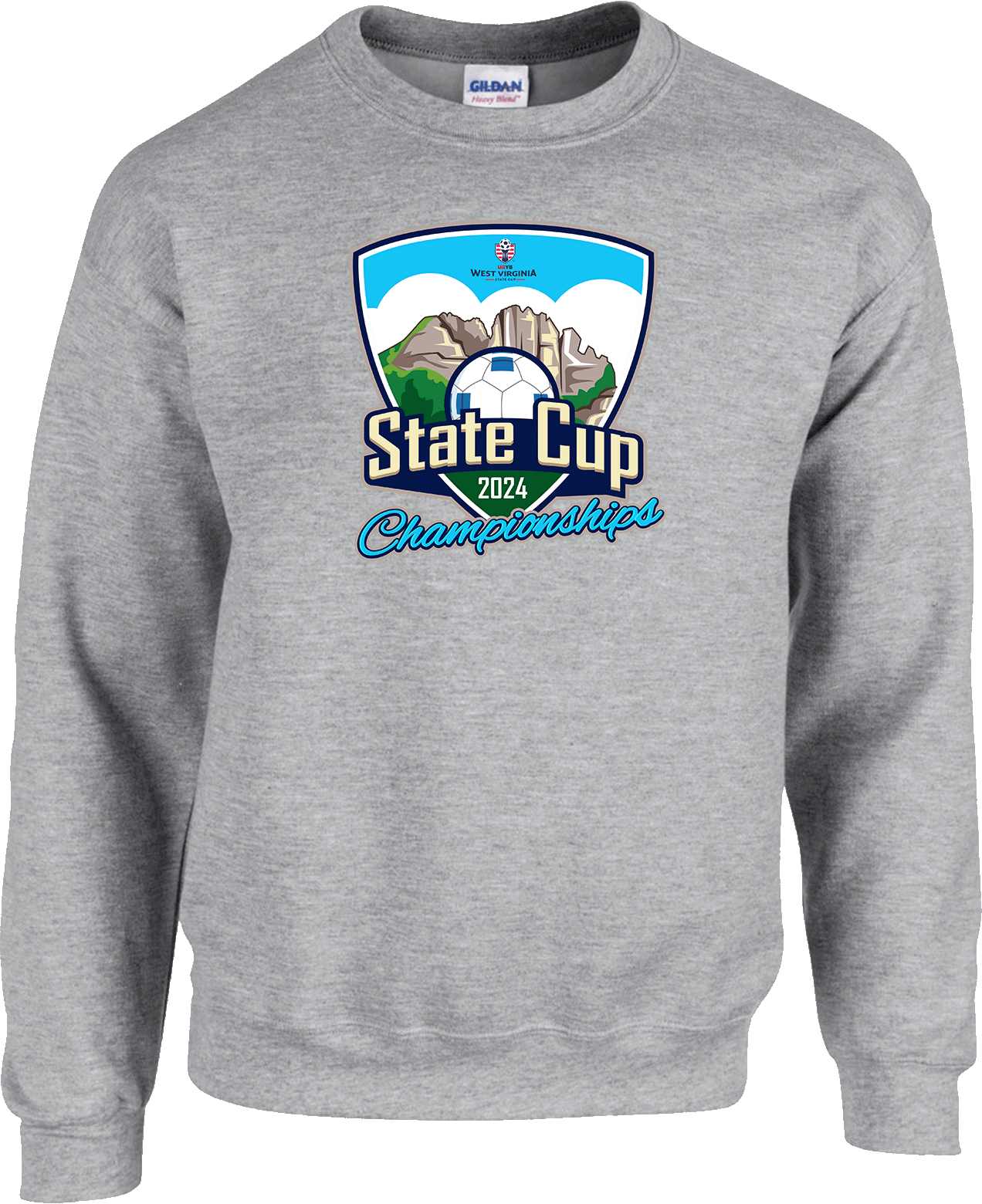 Crew Sweatershirt - 2024 USYS WV State Cup