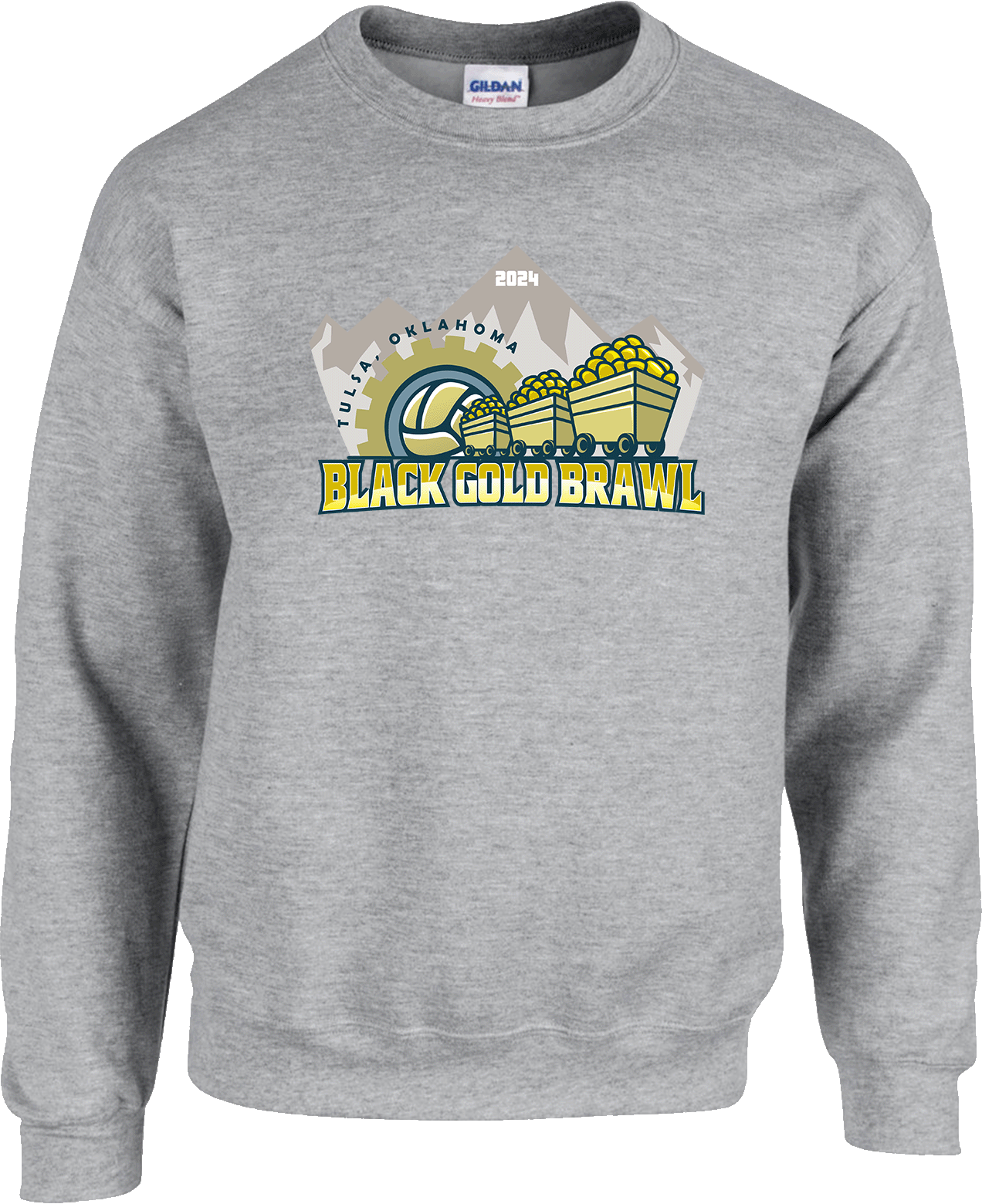 Crew Sweatershirt - 2024 Black Gold Brawl