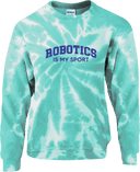 Crew Sweatershirt - Robotics Is My Sport Dark