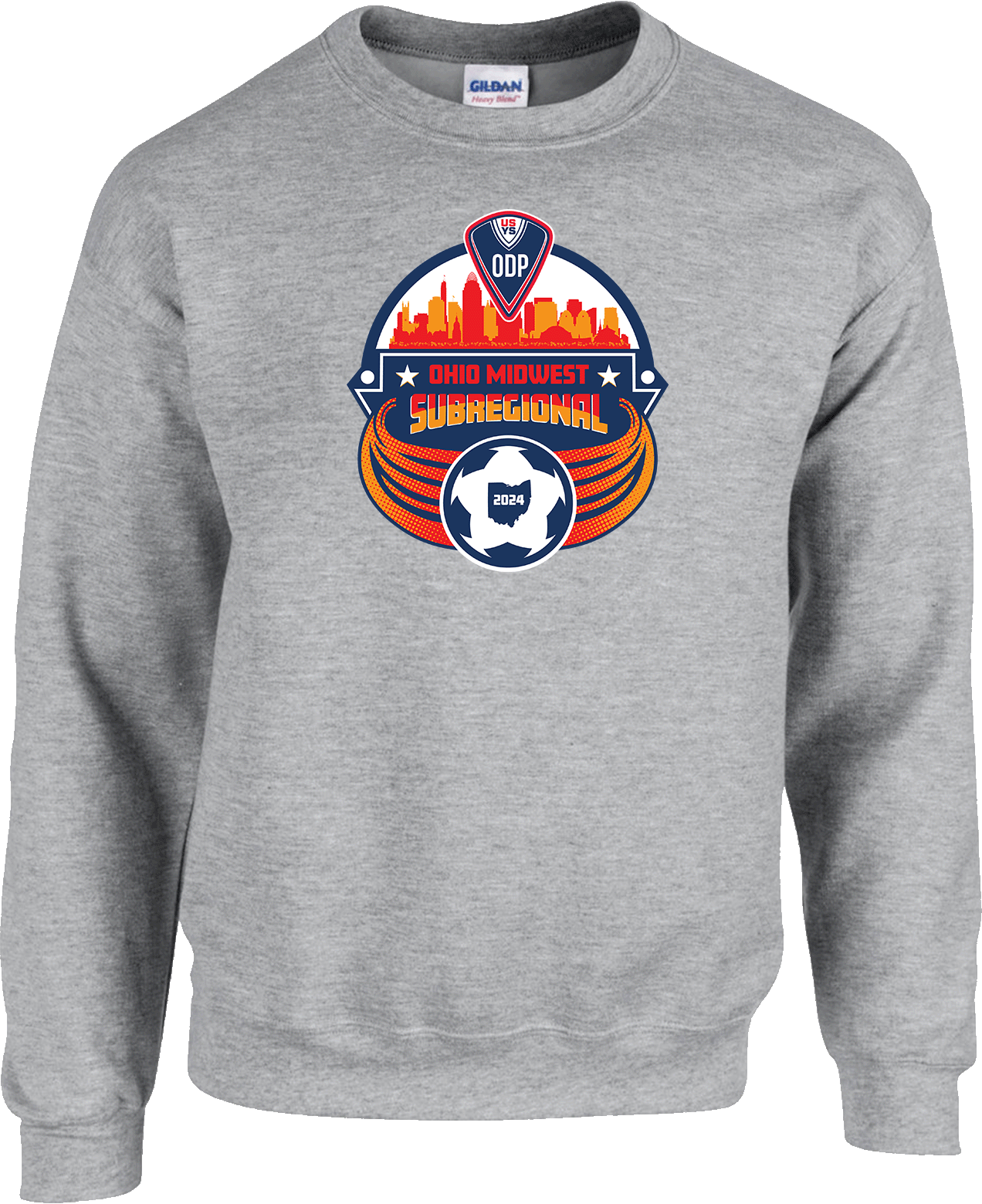 Crew Sweatershirt - 2024 USYS ODP OH Midwest Subregional