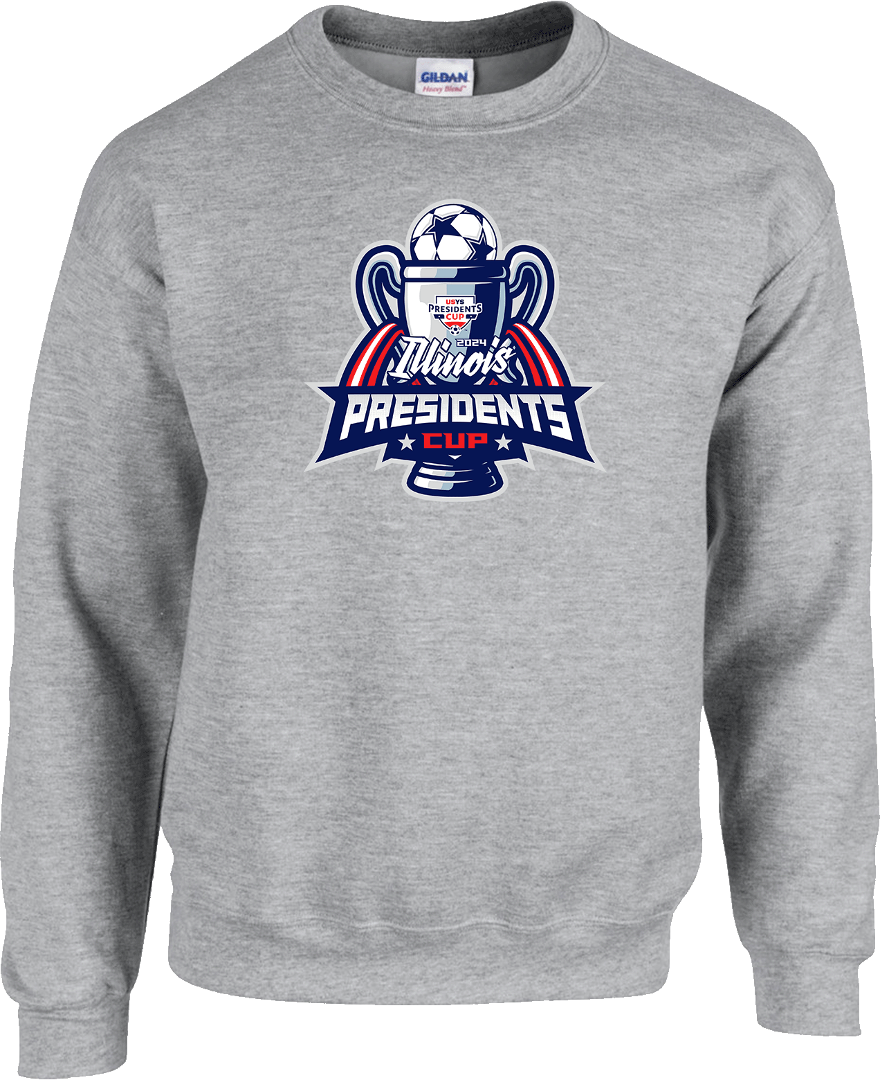 Crew Sweatershirt - 2024 USYS IL President's Cup