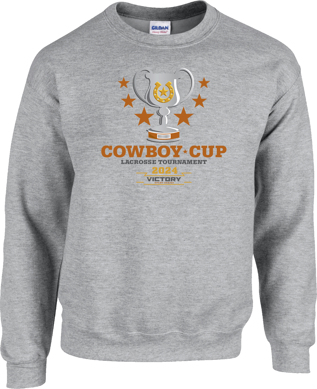 Crew Sweatershirt - 2024 Cowboy Cup Lacrosse Tournament