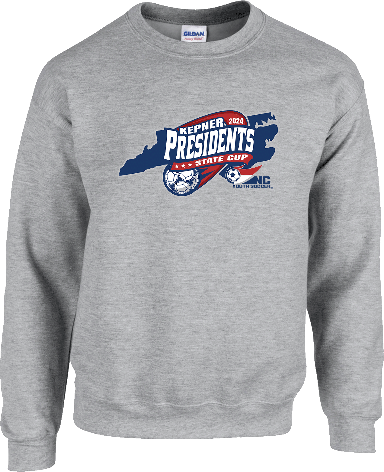 Crew Sweatershirt - 2024 USYS NC Presidents Cup