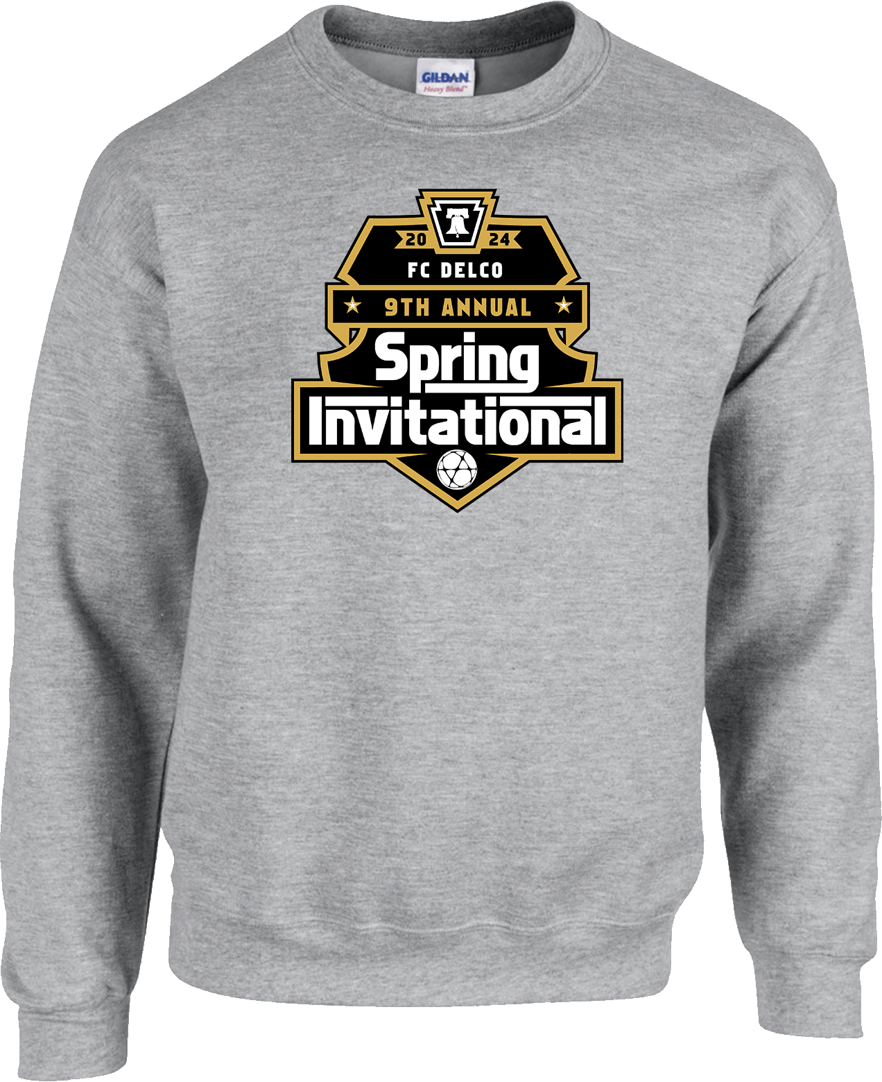 Crew Sweatershirt - 2024 9th Annual FC DELCO Spring Invitational