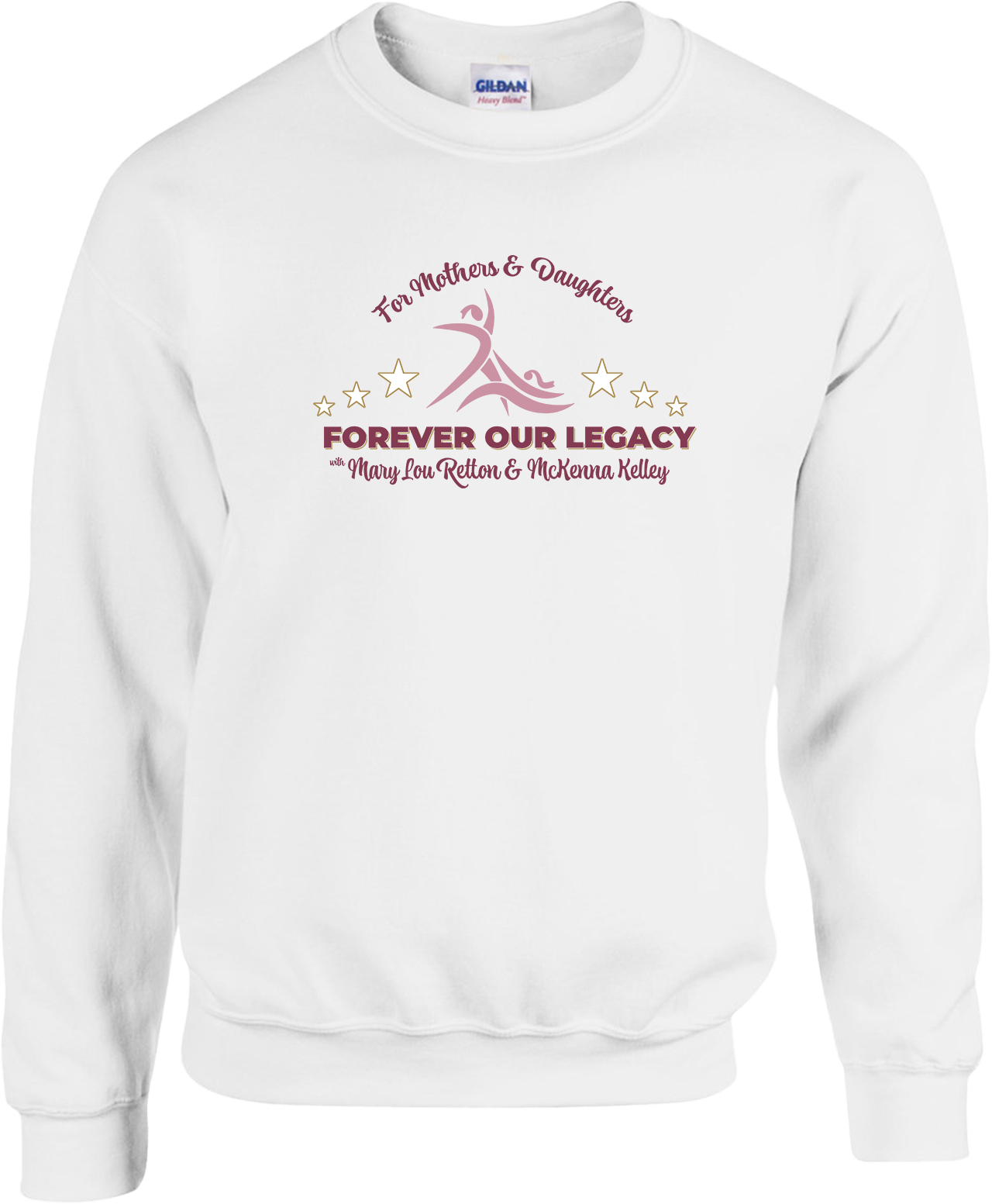 Crew Sweatershirt - 2024 For Mothers & Daughters Forever Our Legacy Mary Lou Retton