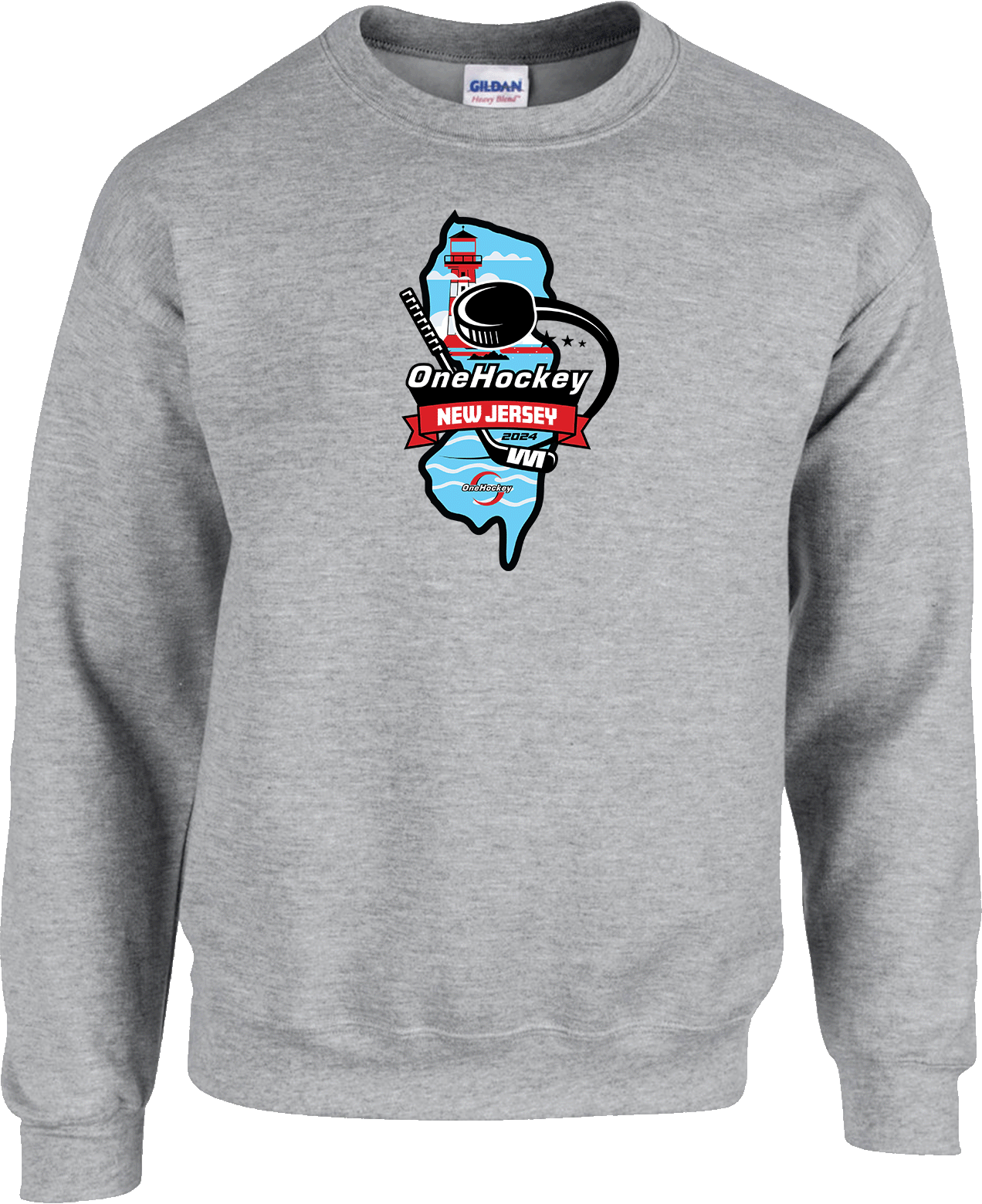 Crew Sweatershirt - 2024 OneHockey NJ Feb