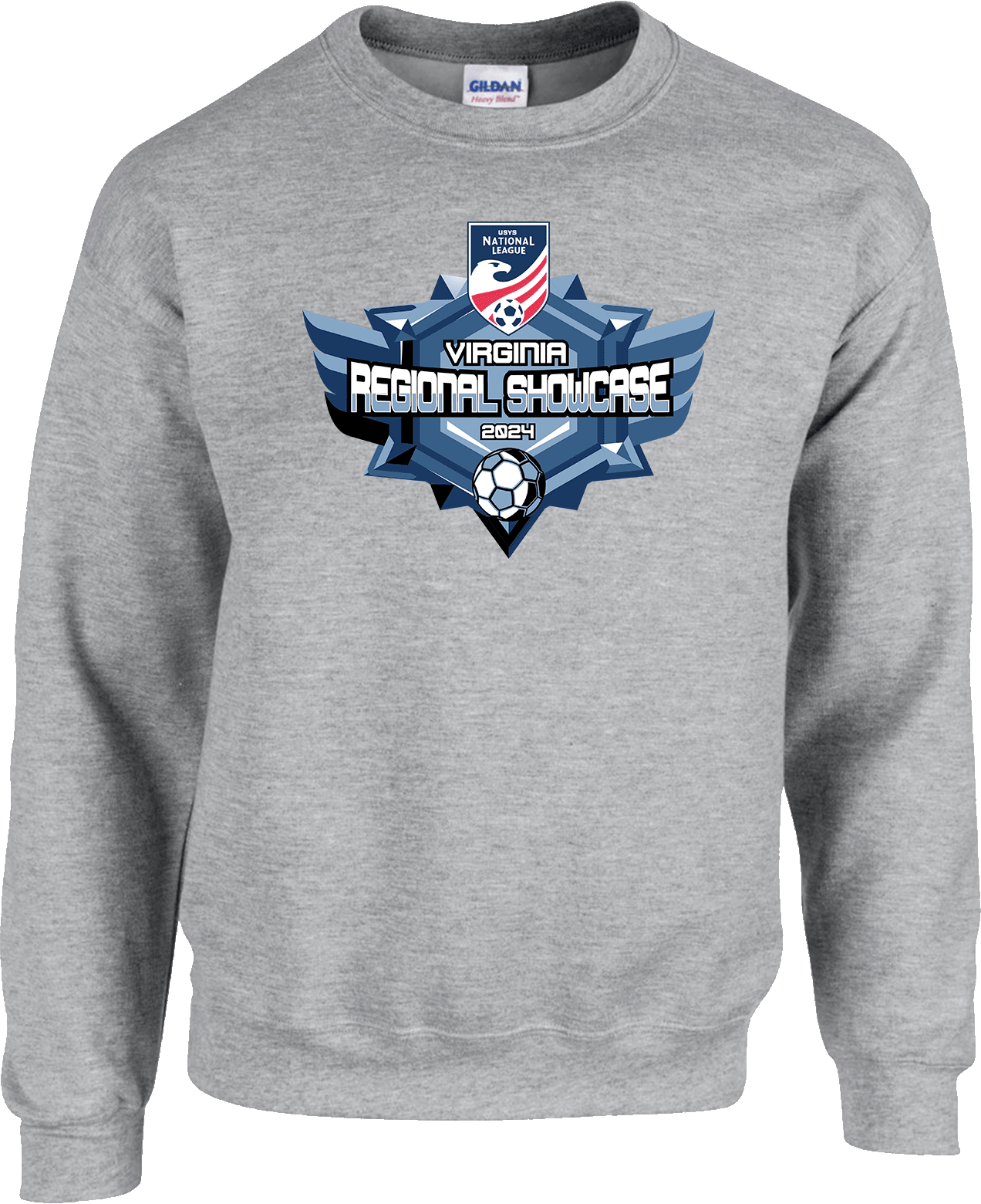 Crew Sweatershirt - 2024 USYS NL Regional Showcase Virginia