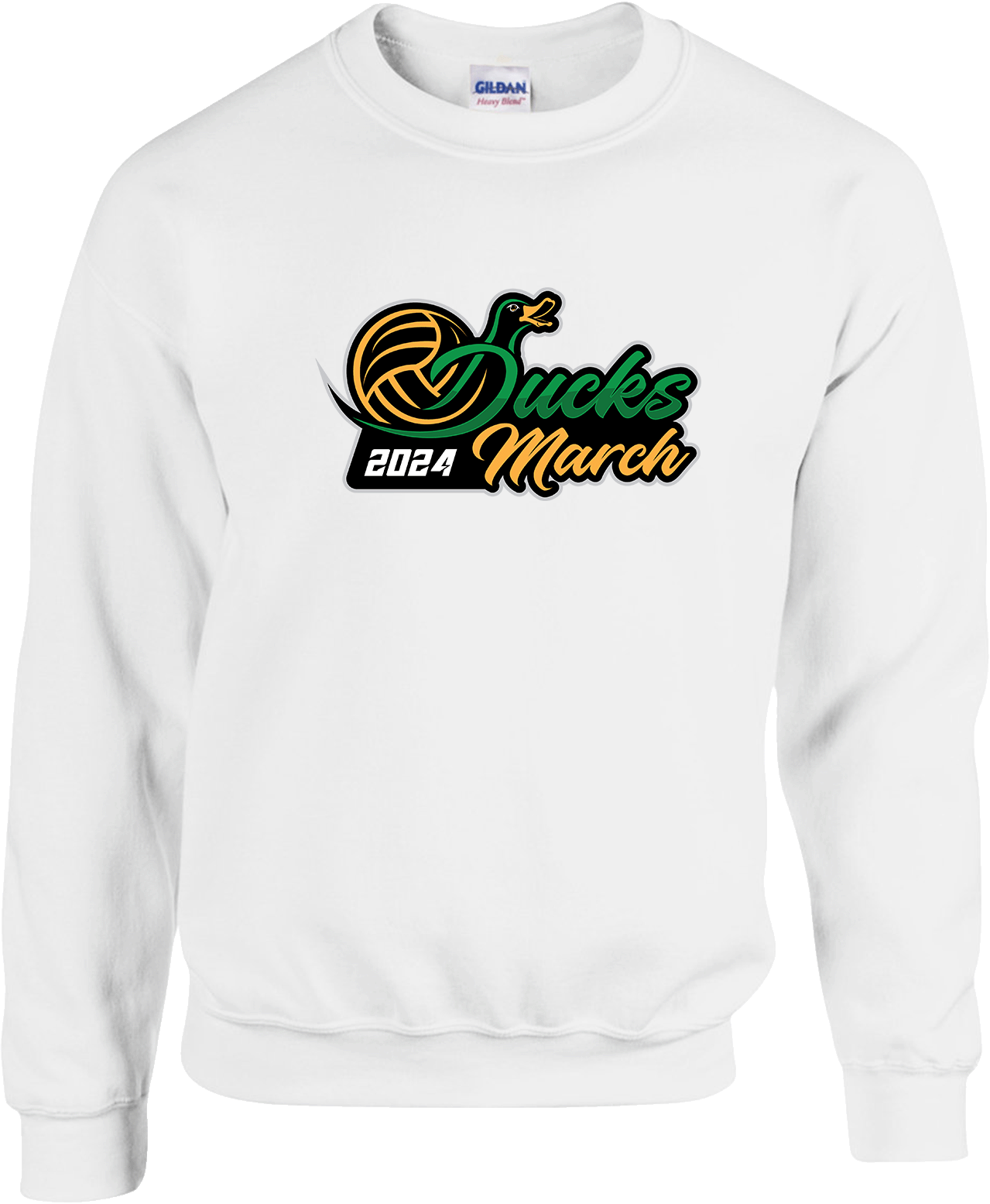 Crew Sweatershirt - 2024 Ducks March