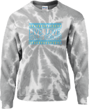 Crew Sweatershirt - Live Love Build Robots Blue