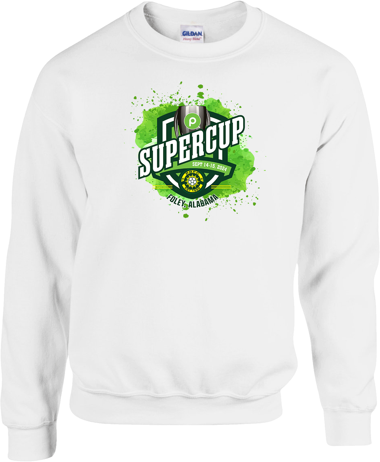 Crew Sweatershirt - 2024 Publix SuperCup (Boys) - Green