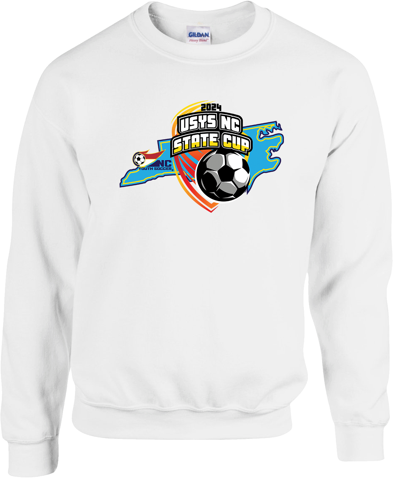 Crew Sweatershirt - 2024 USYS NC State Cup