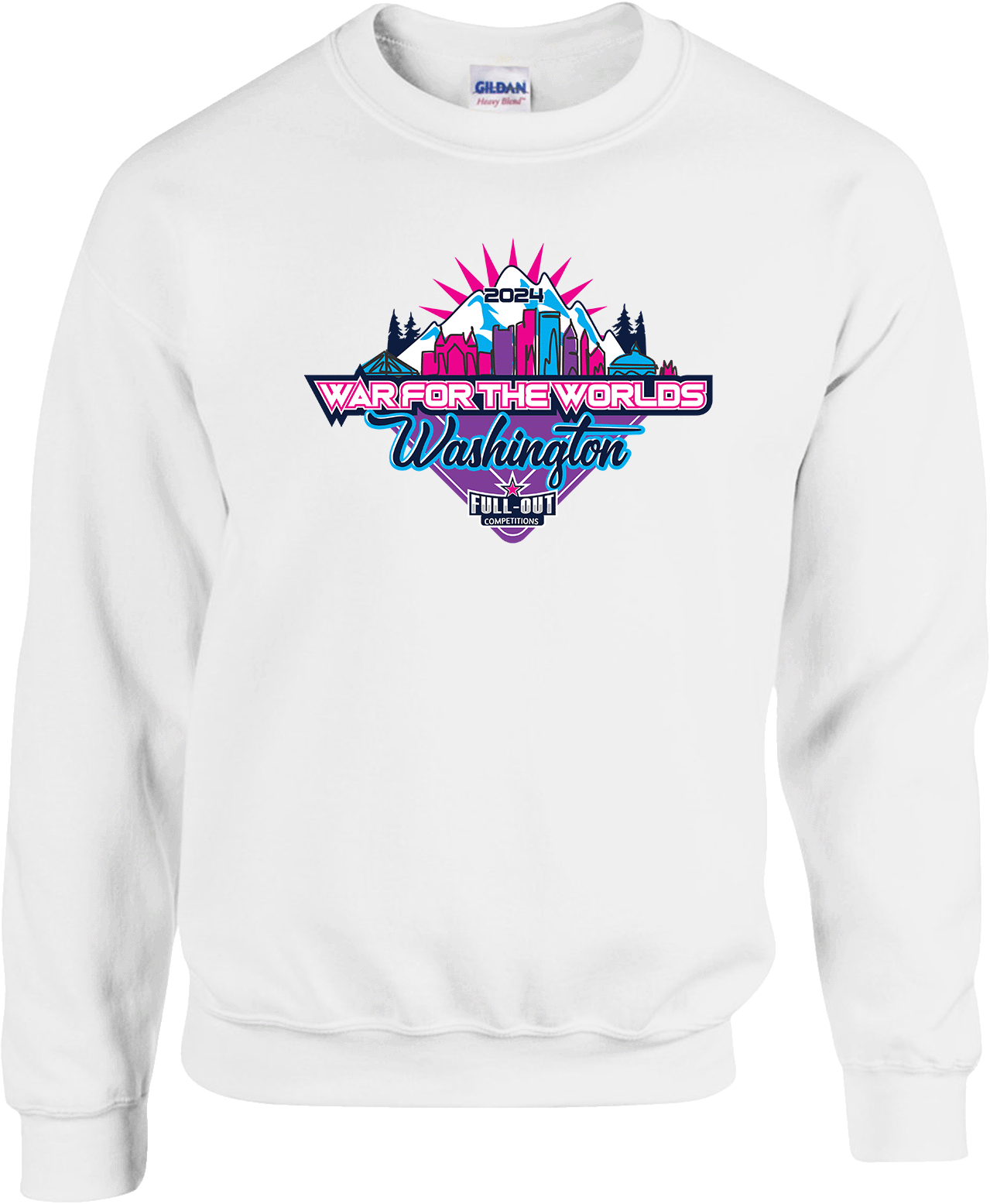 Crew Sweatershirt - 2024 War For The Worlds Washington