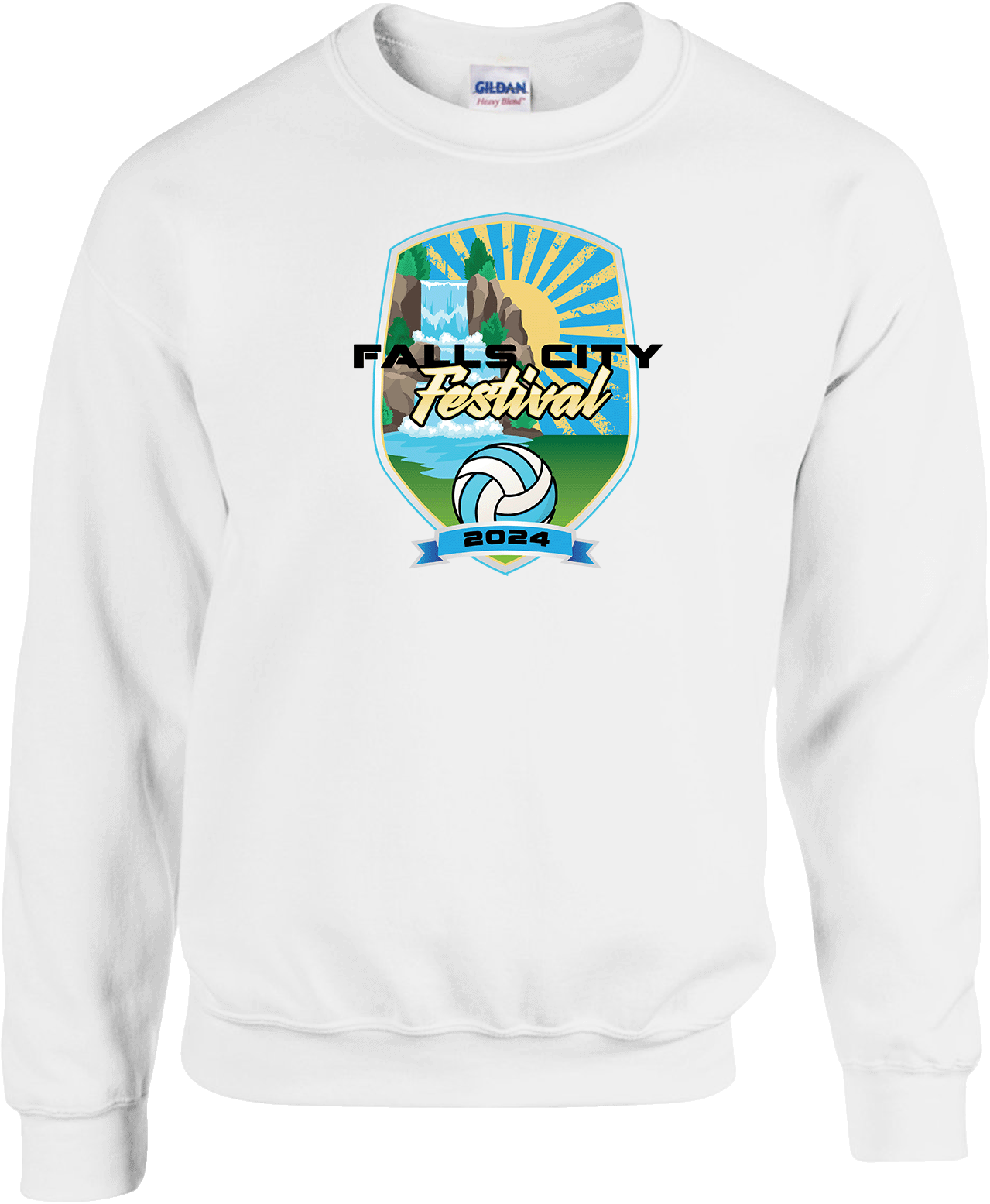 Crew Sweatershirt - 2024 Falls City Festival