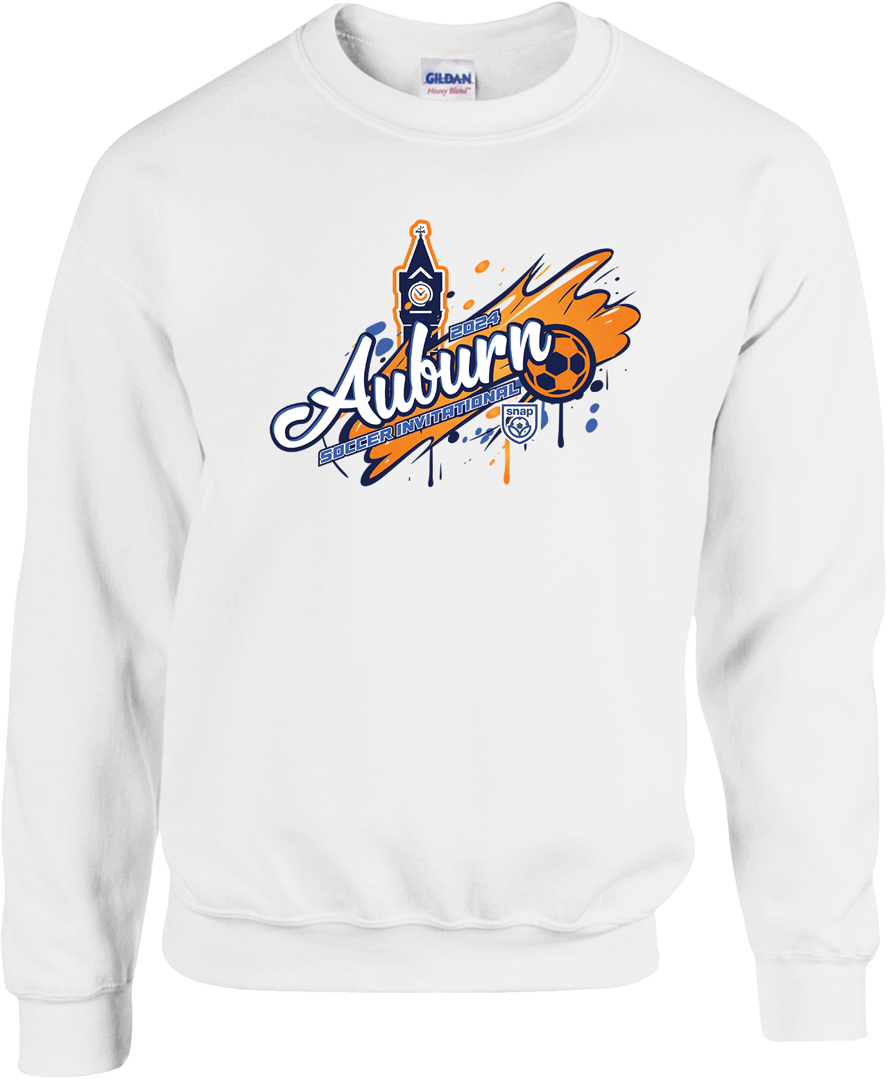 Crew Sweatershirt - 2024 Auburn Soccer Invitational